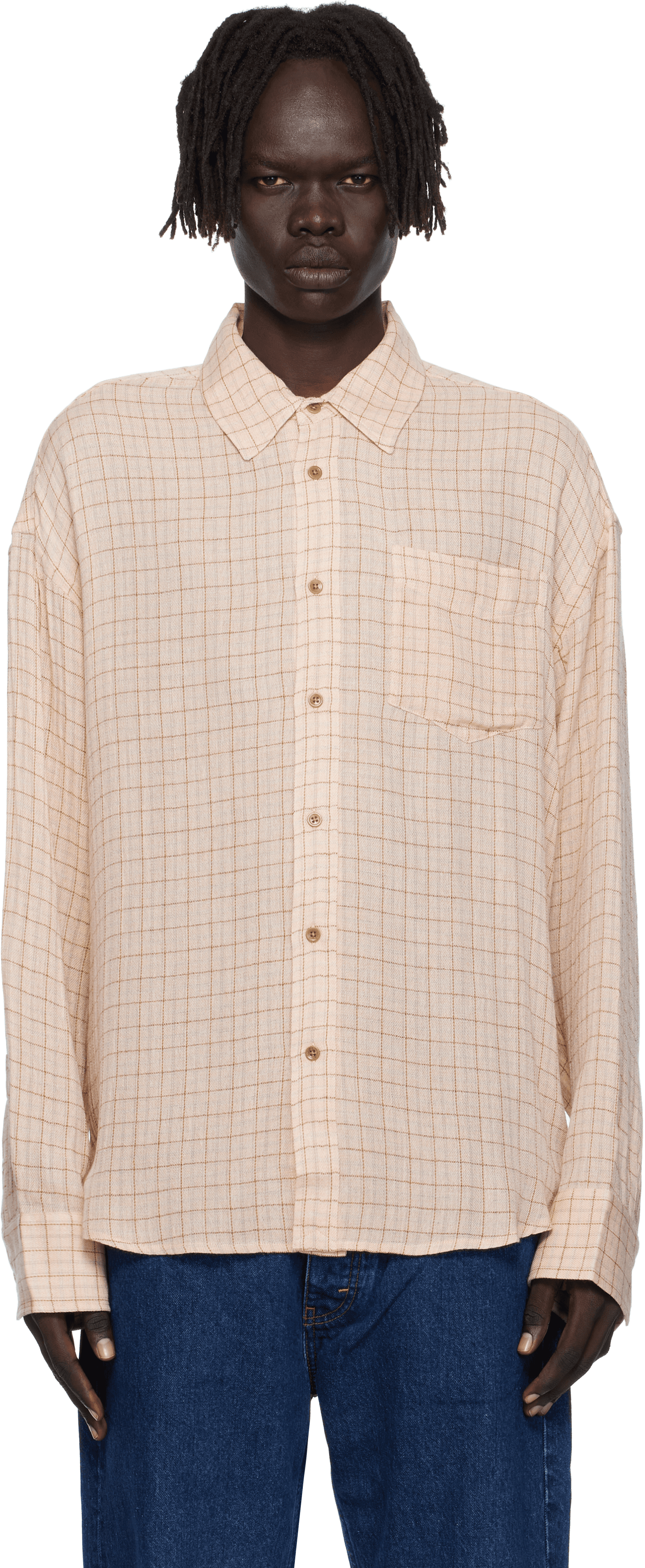 Pink Wide Fit Shirt - Image 1