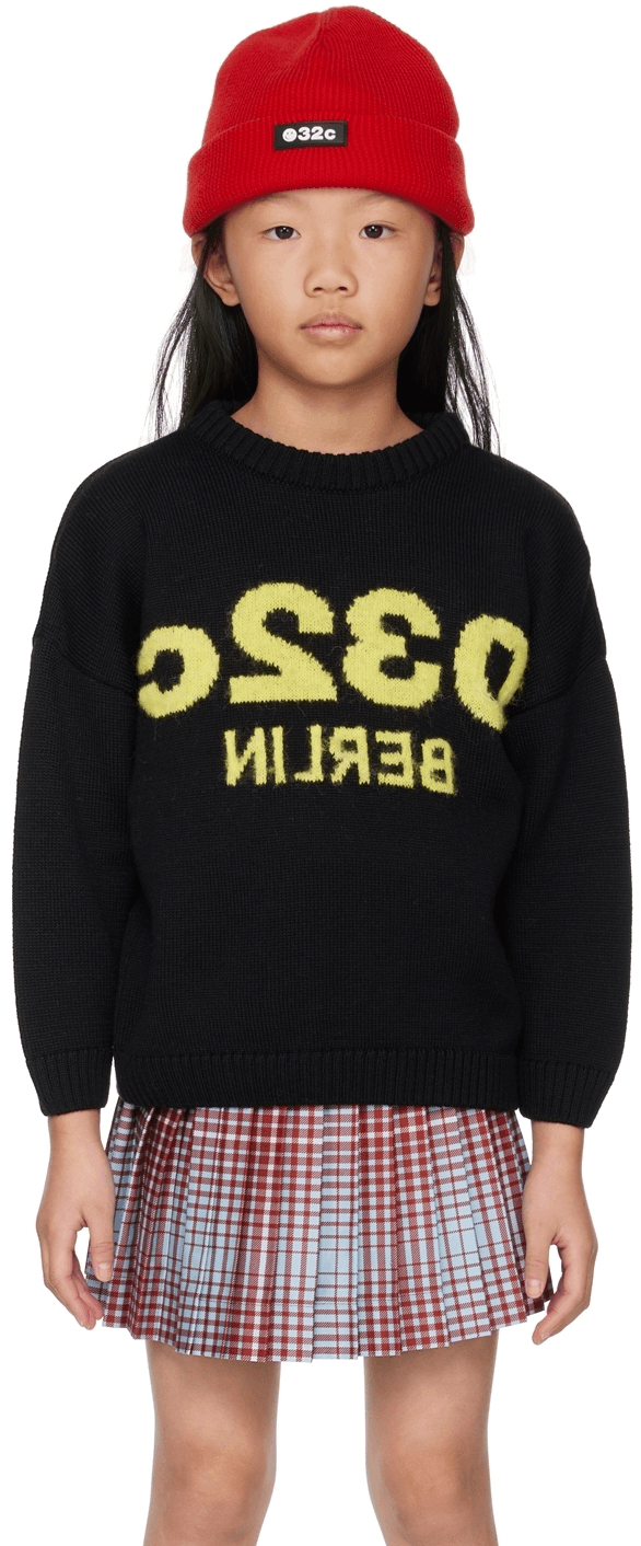 SSENSE Exclusive Kids Black Sweater - Image 1