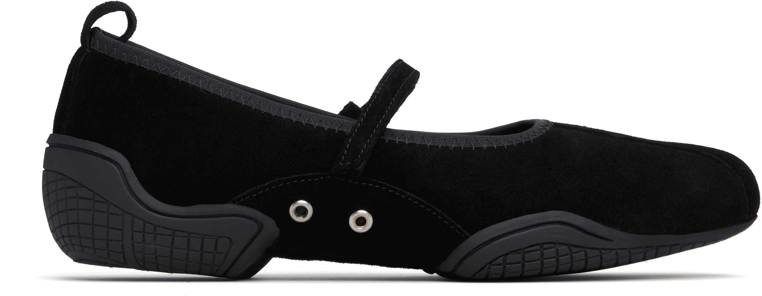 Black Sophie Ballerina Flats - Image 1