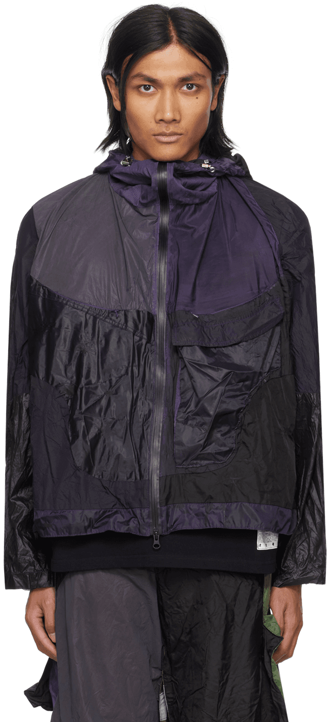 Purple & Black M Jacket - Image 1