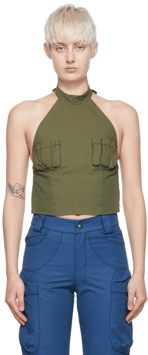 Green Nausicaa Tank Top - Image 1