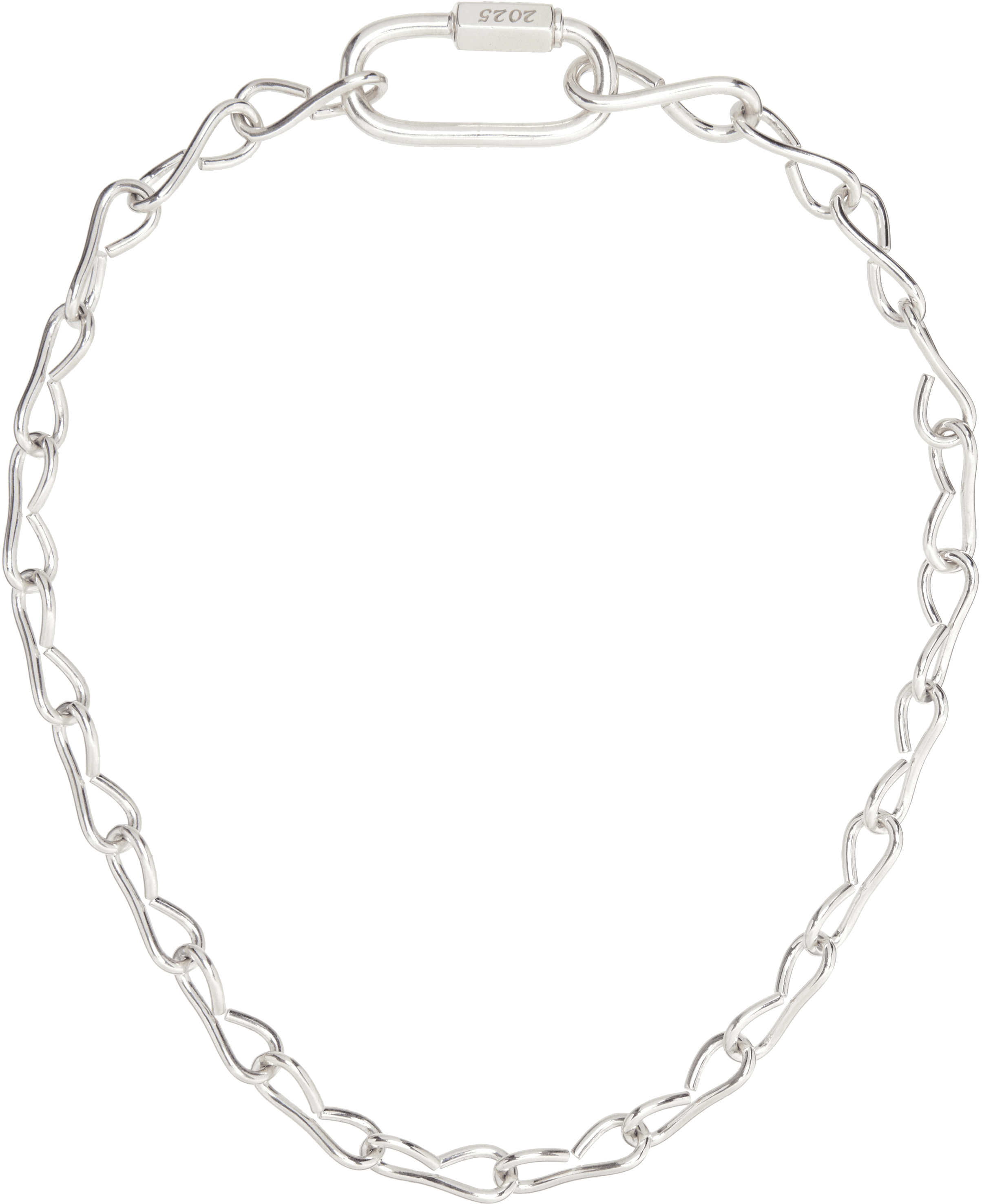 Silver S Chain No.12 Necklace - Image 1