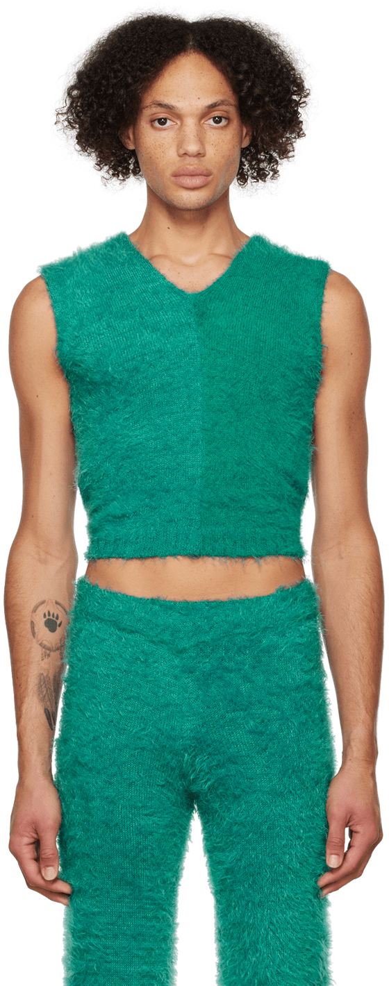 SSENSE Exclusive Green Mammoth Hoodie - Image 1