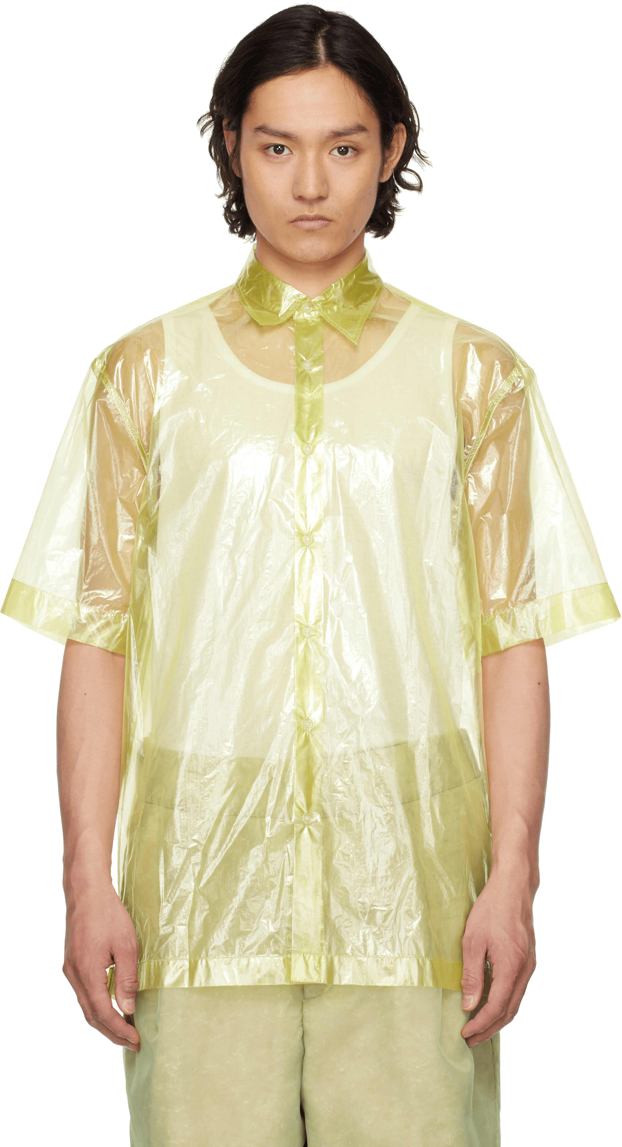 Green Sheer Shirt - Image 1