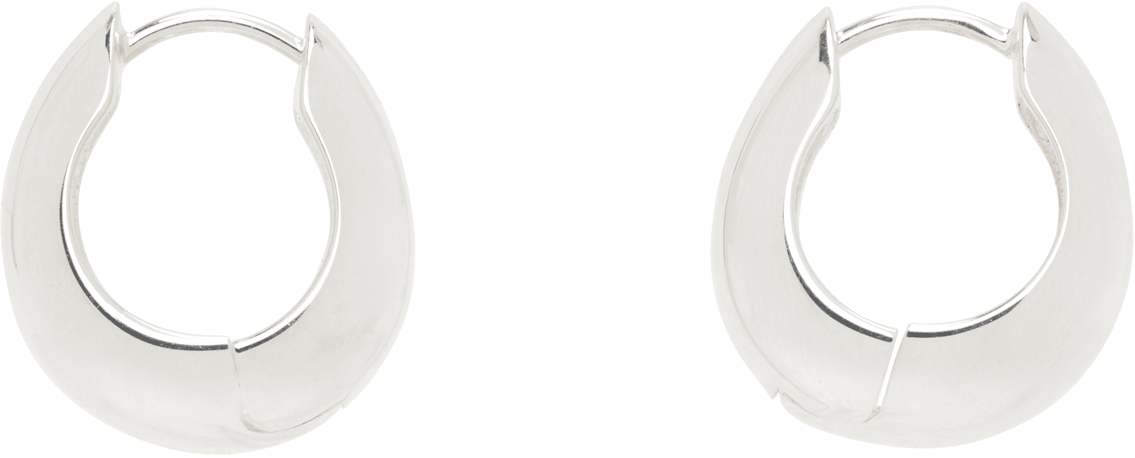 Hinged Hoop Earrings - Image 1