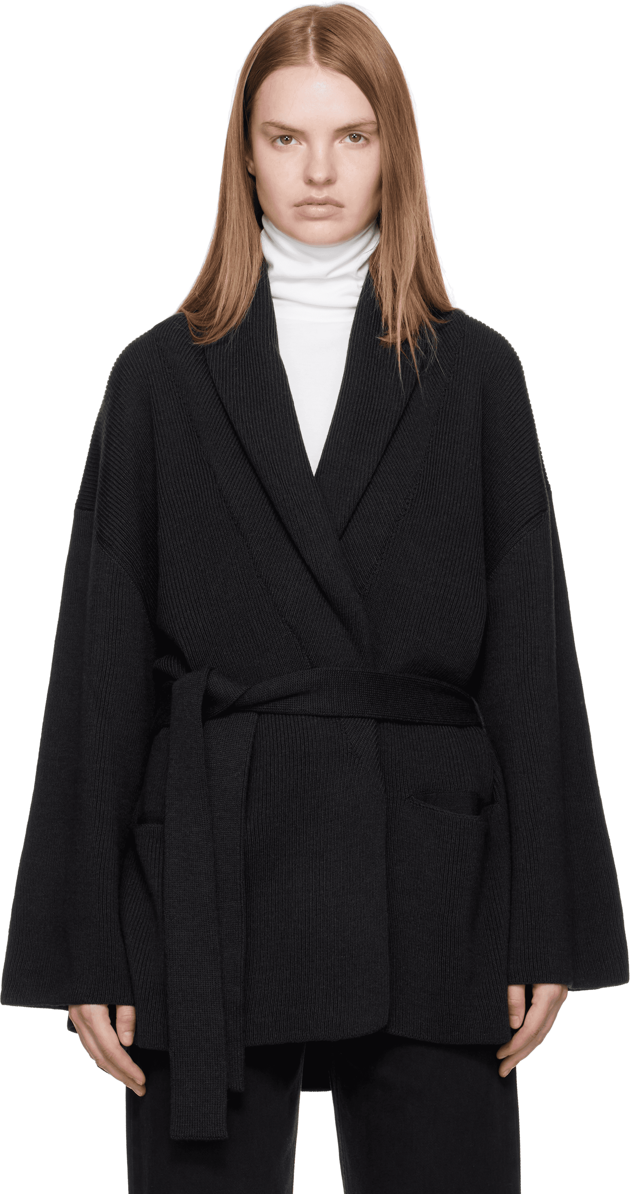 Gray Suki Short Cardigan - Image 1