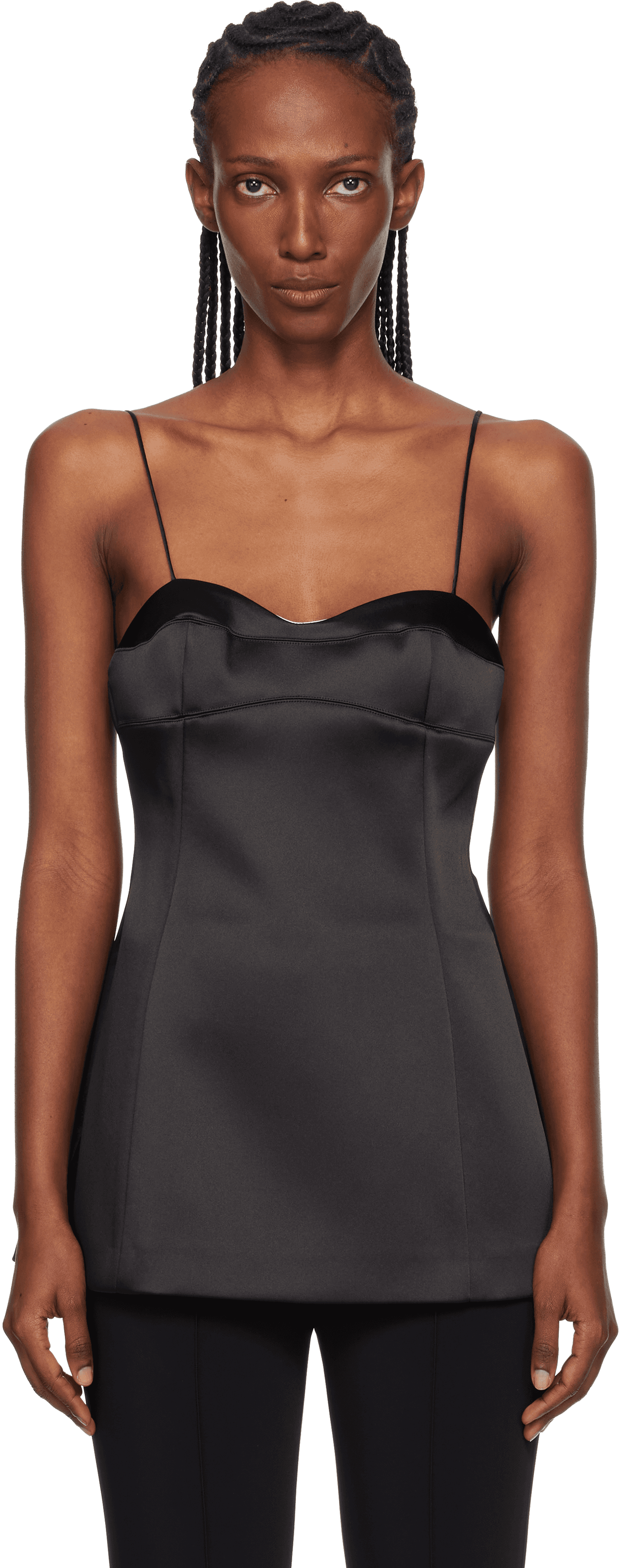 Black Bustier Top - Image 1