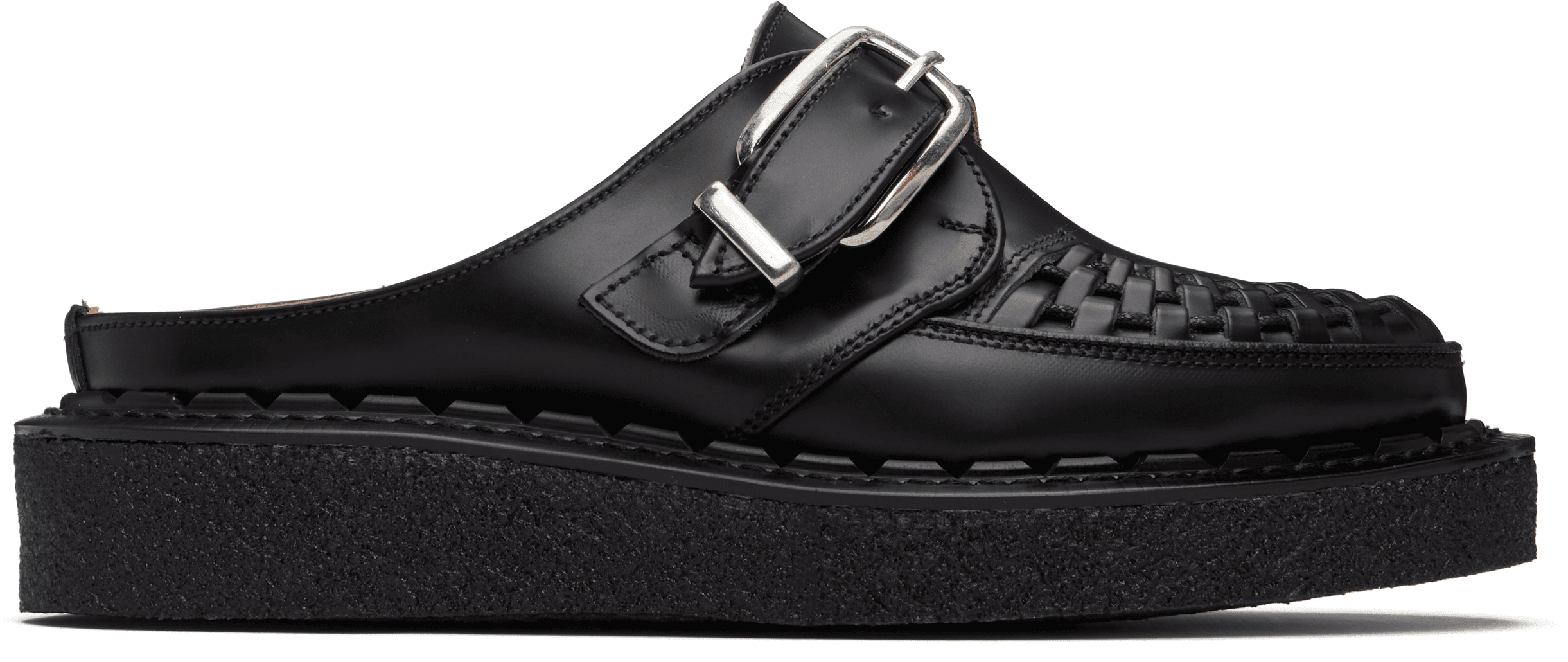 Black Alaska Mule Loafers - Image 1