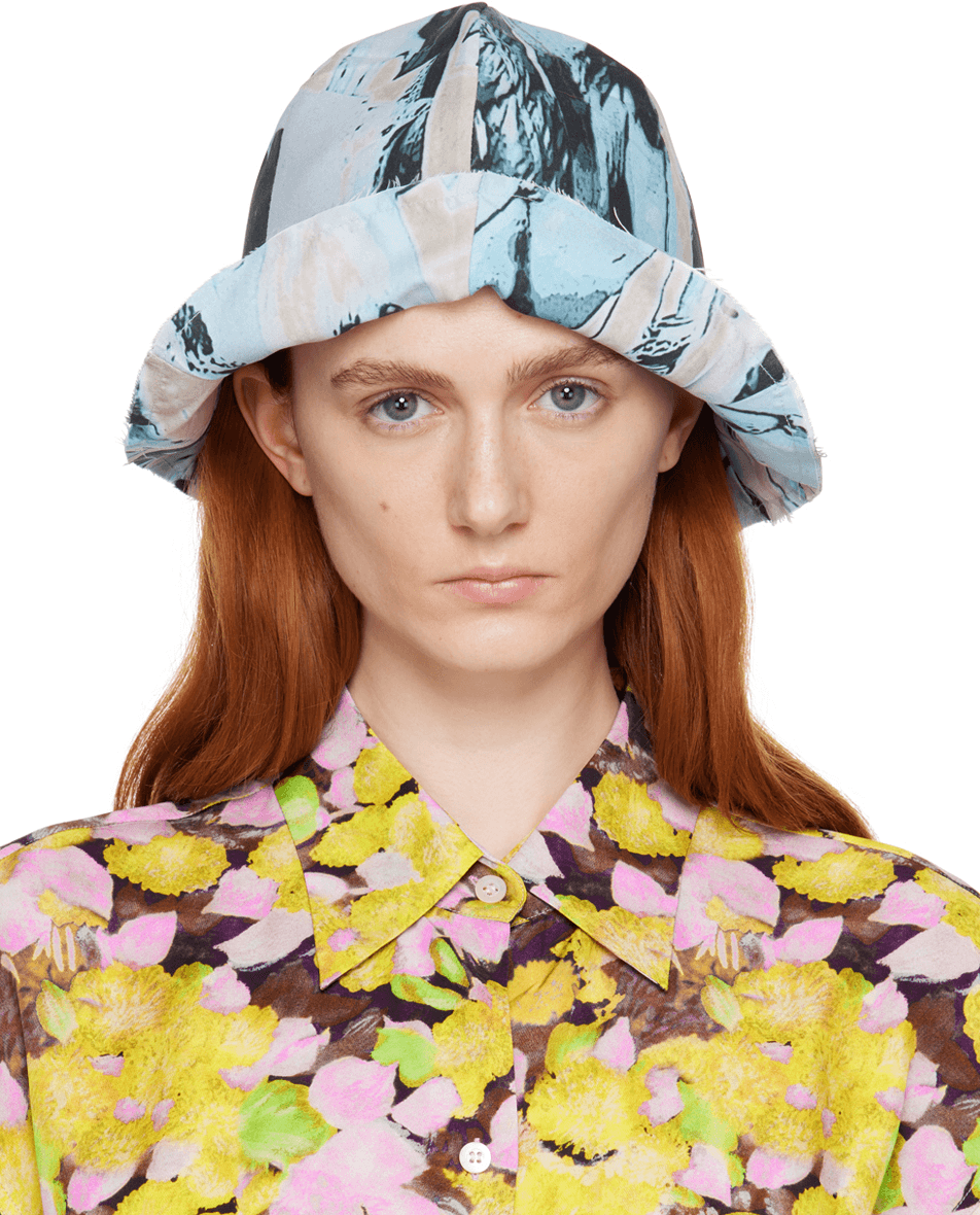 Blue Models Bucket Hat - Image 1