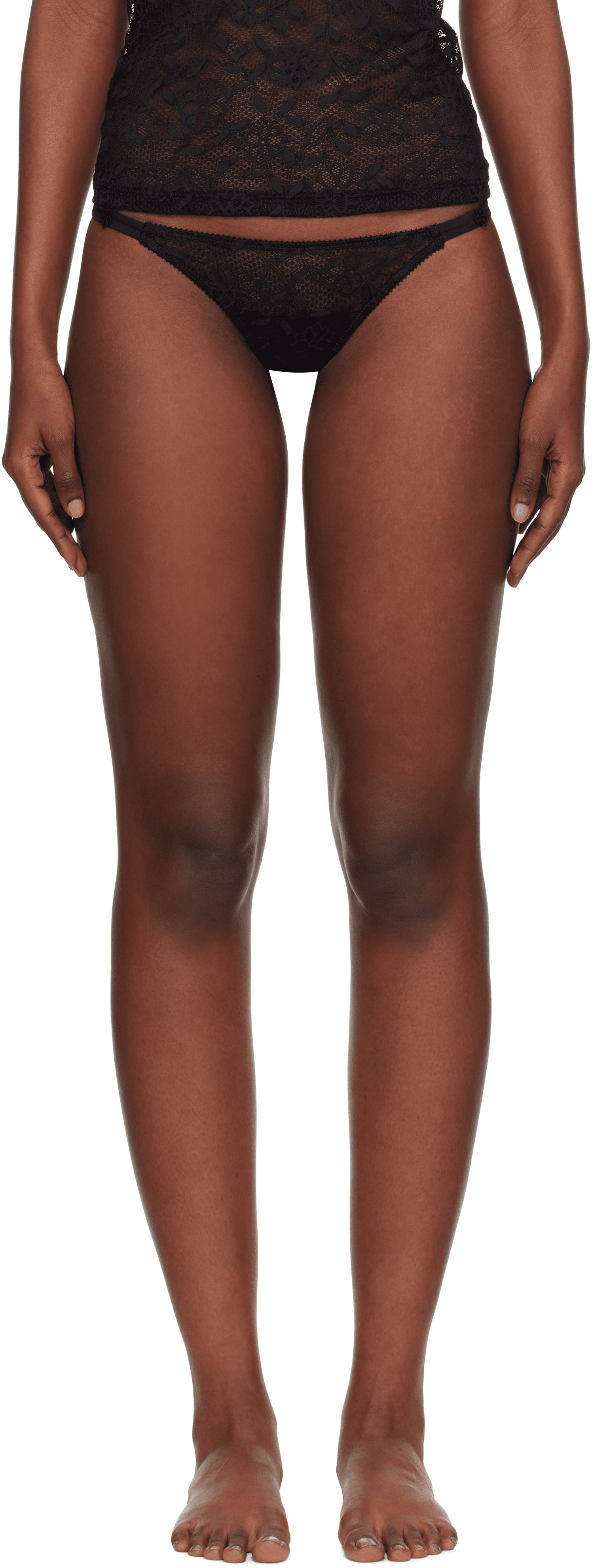 Black Alice Thong - Image 1