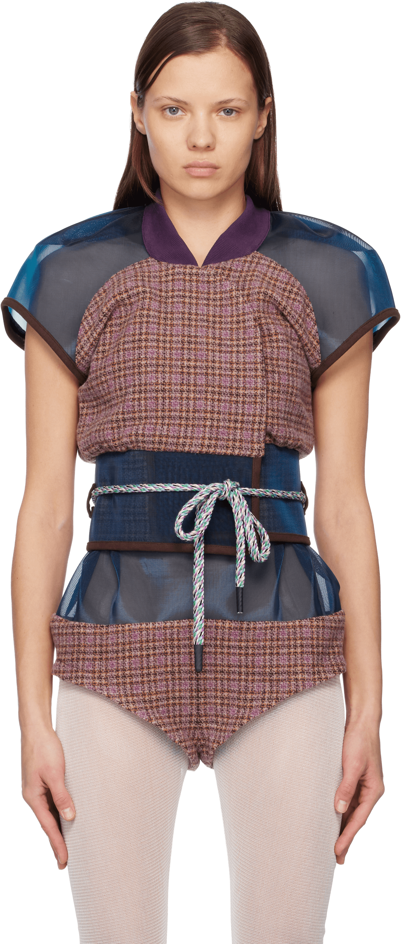 Multicolor Eartha Fitted Jacket - Image 1