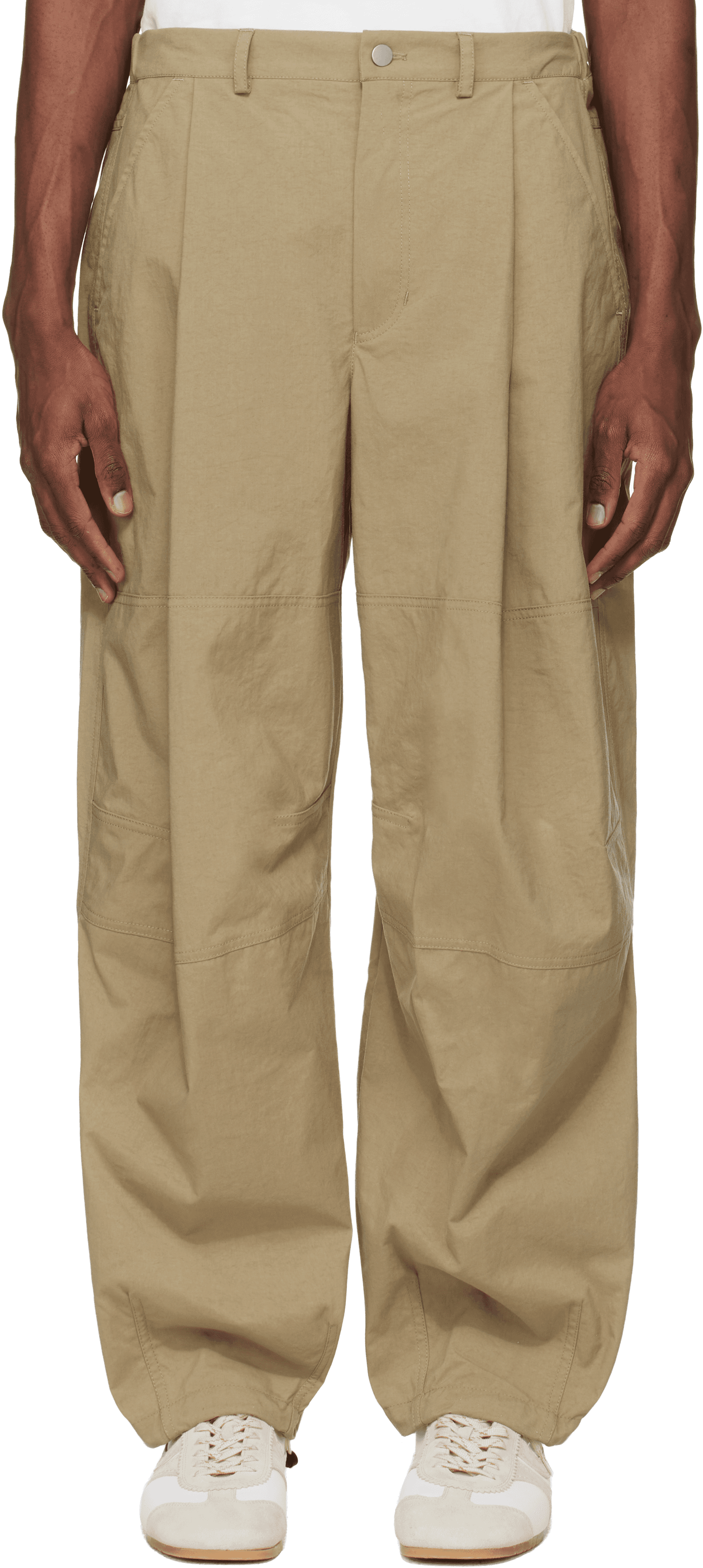 Khaki Combat Trousers - Image 1