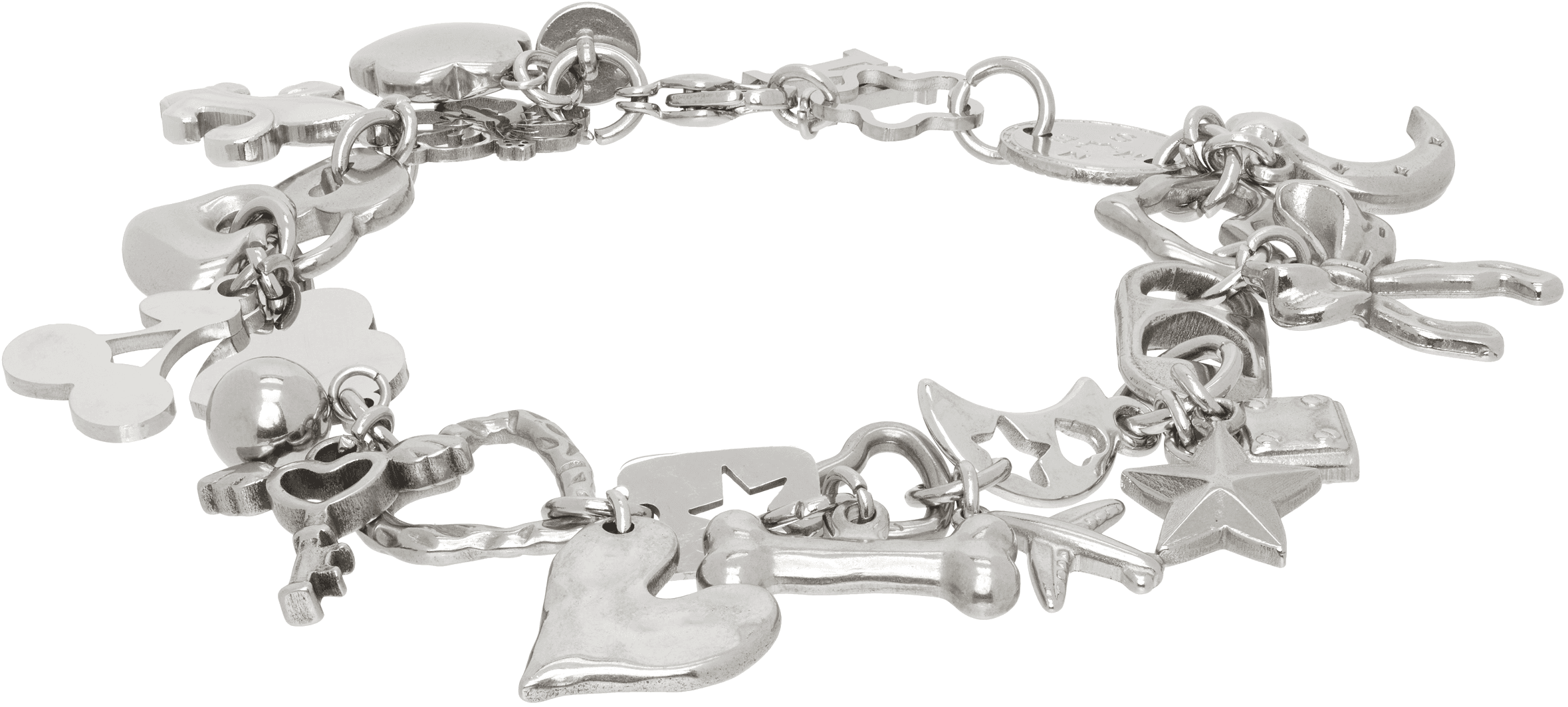 Chrome Charm Bracelet - Image 1
