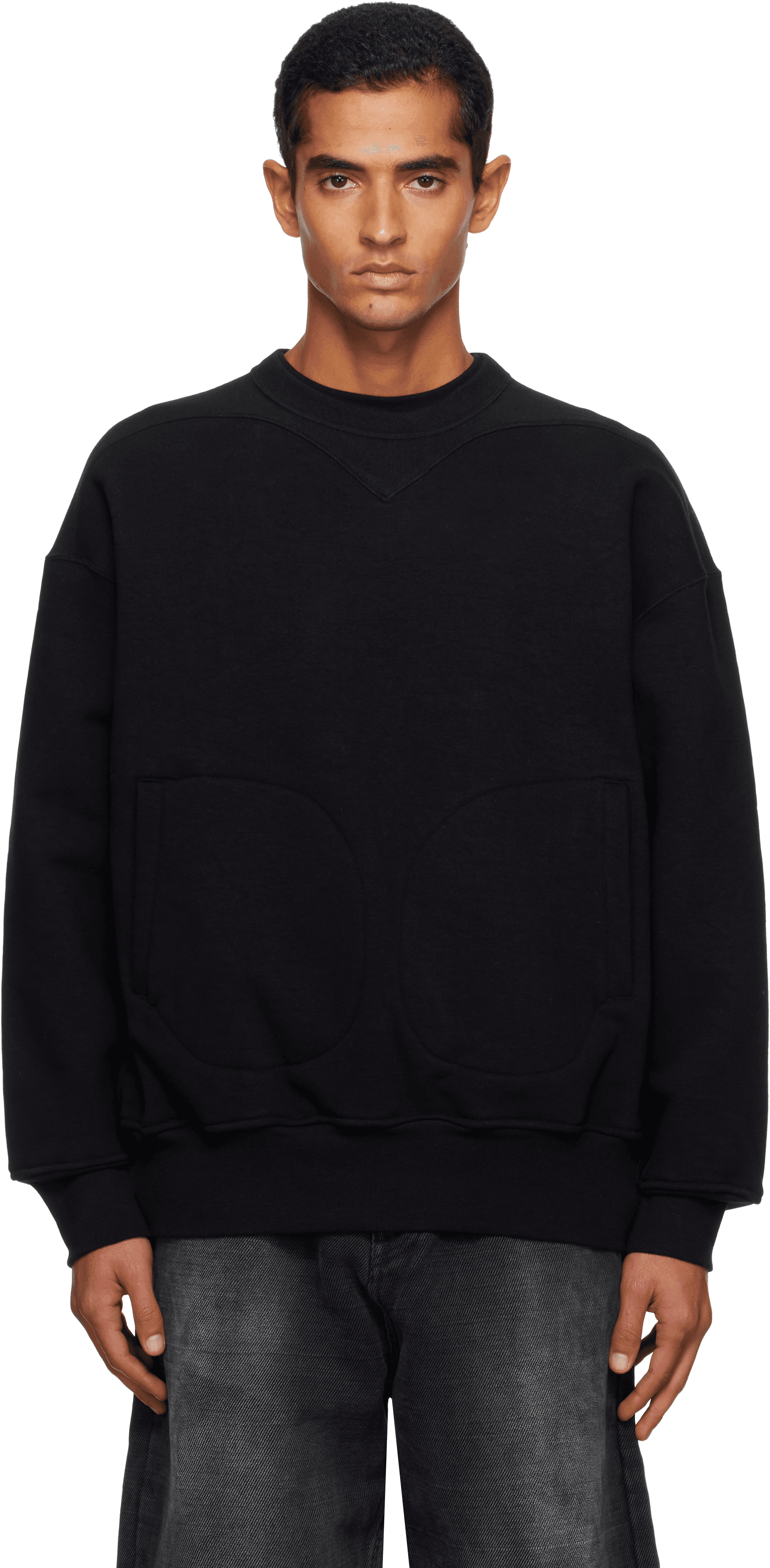 Black Astro Spalding Sweatshirt - Image 1