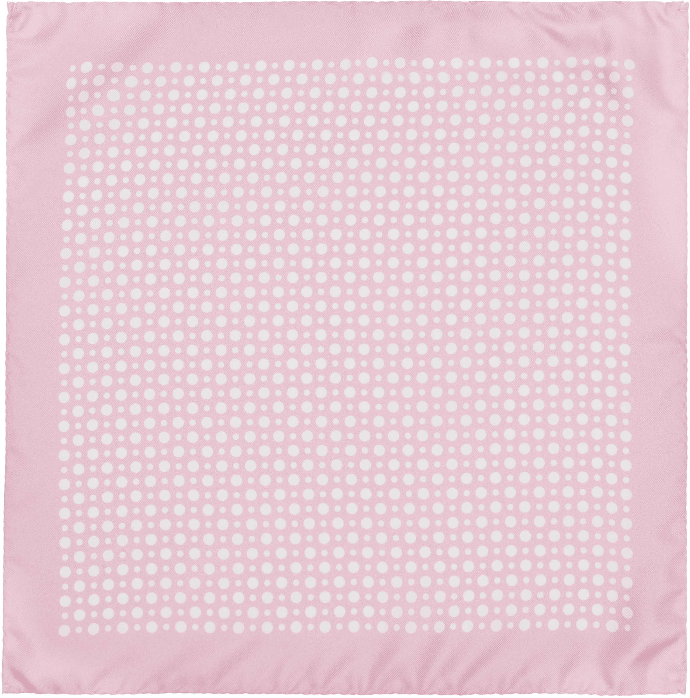 Pink BECKHAM Edition Silk Pocket Square - Image 1