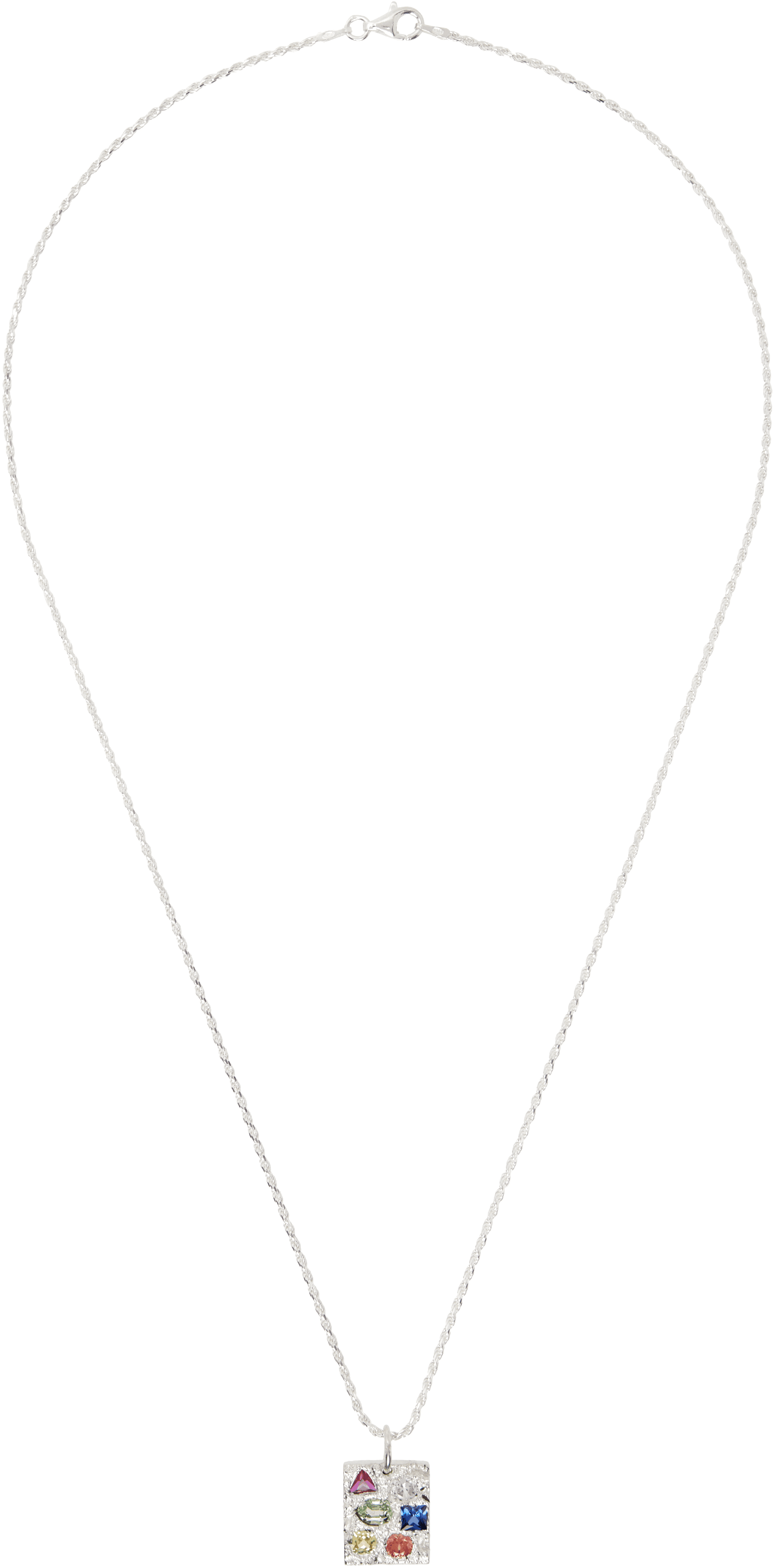 Cottage Rose Garden Pendant Necklace - Image 1