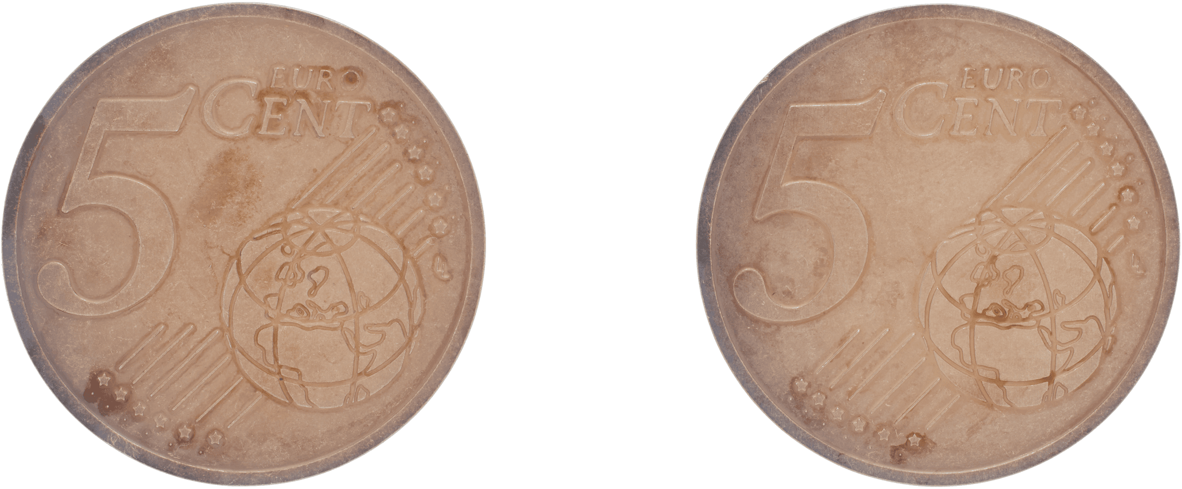 Bronze Vaquera Edition Coin Earrings - Image 1