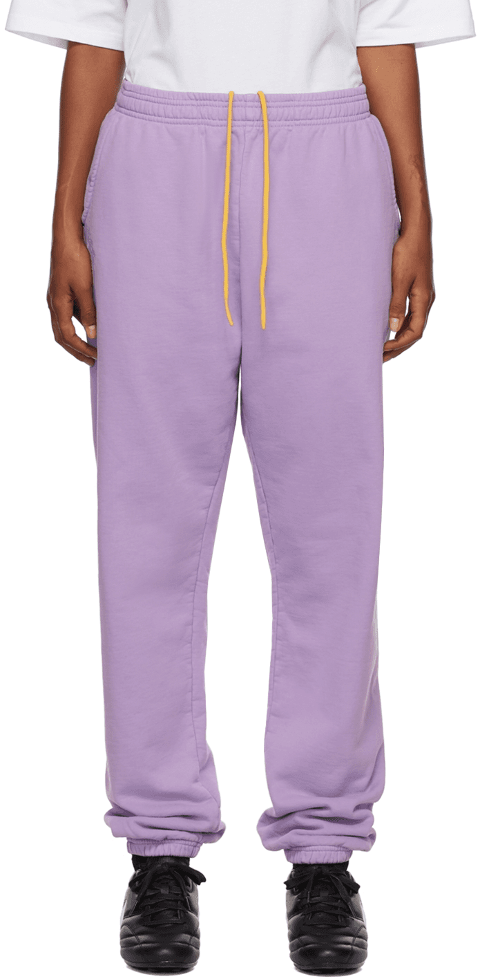 SSENSE Exclusive Purple 'The OG House' Lounge Pants - Image 1