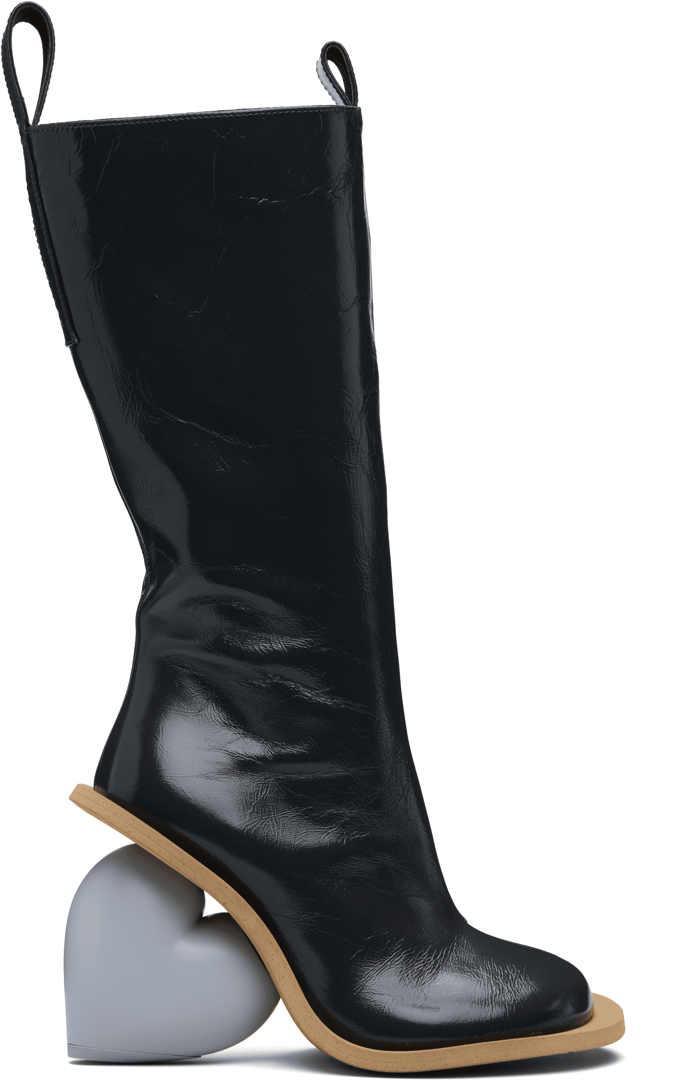 Gray Love Tall Boots - Image 1