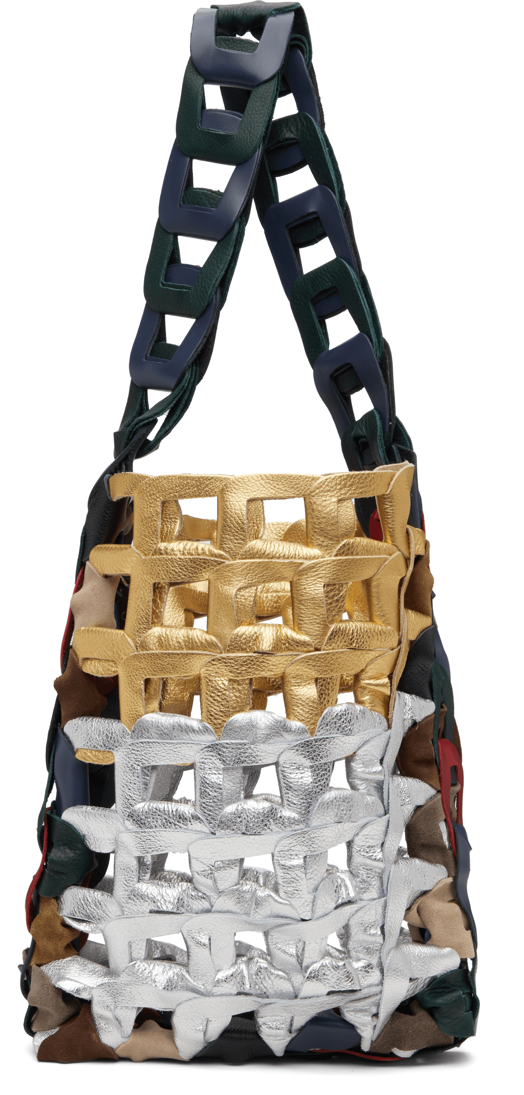 Multicolor Links Medium Tote - Image 1