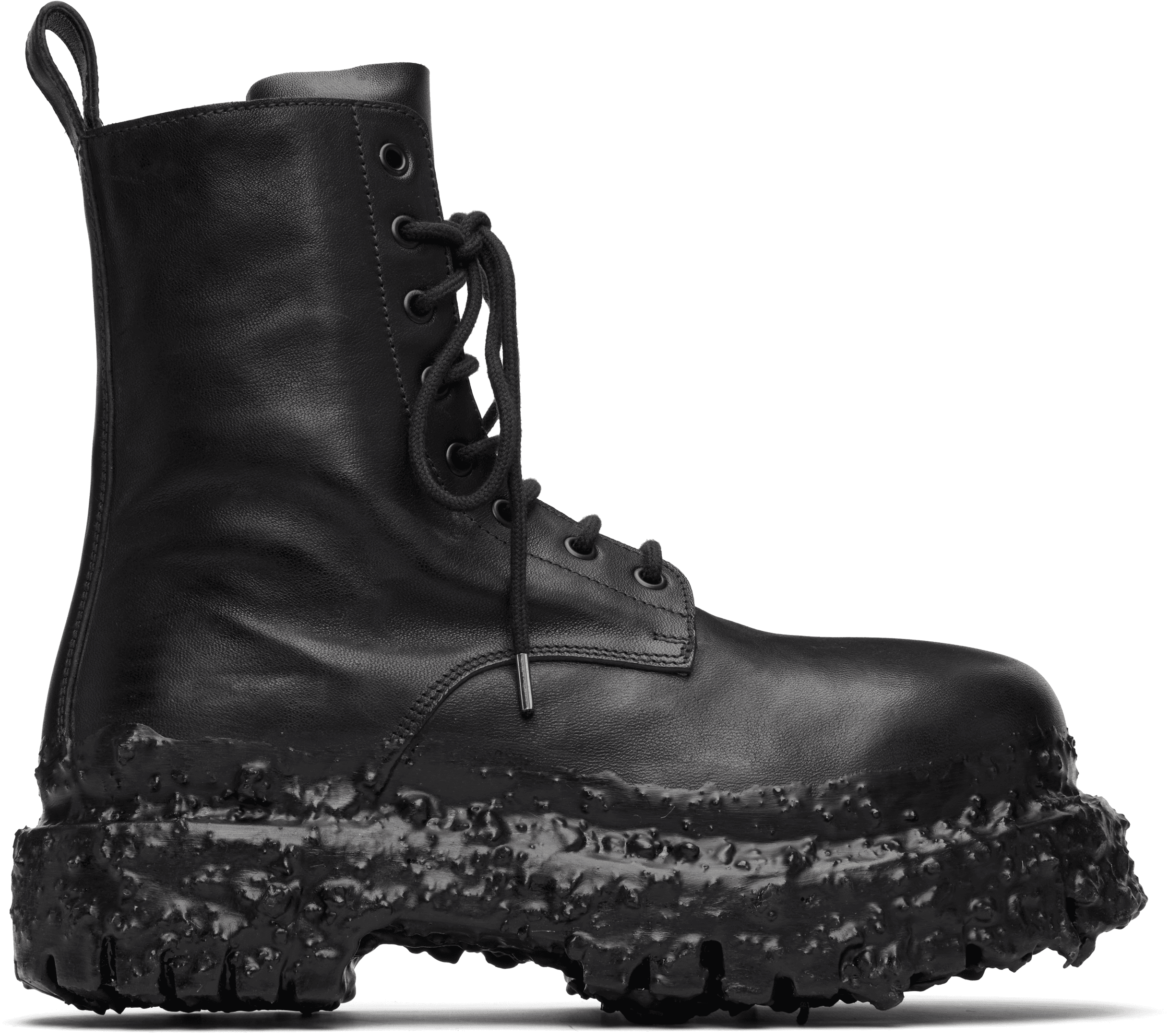 Black Octa Combat Boots - Image 1