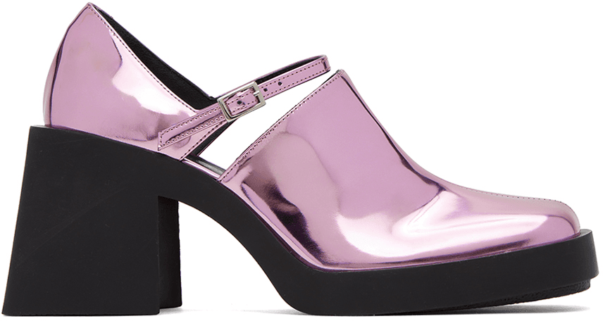 Pink Kim Mary Jane Heels - Image 1
