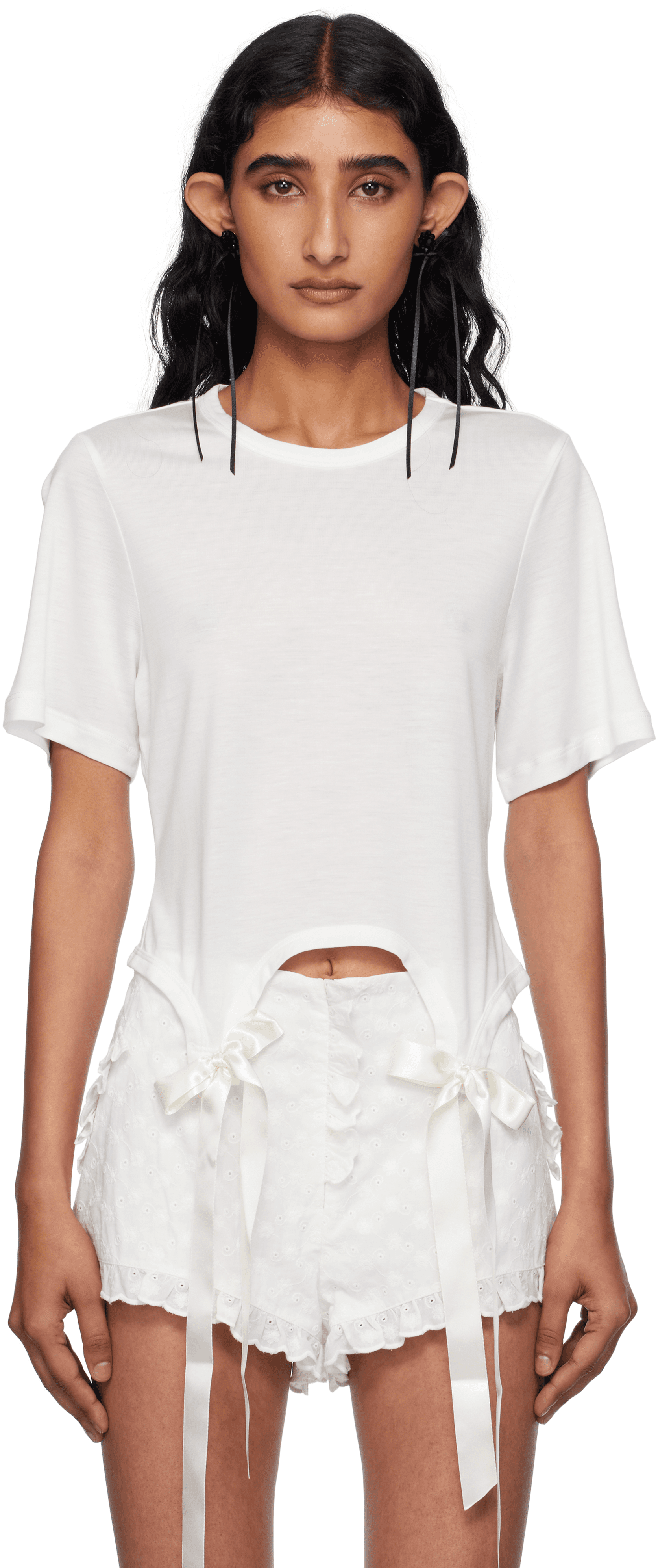 Off-White Bow Tail Easy T-shirt - Image 1