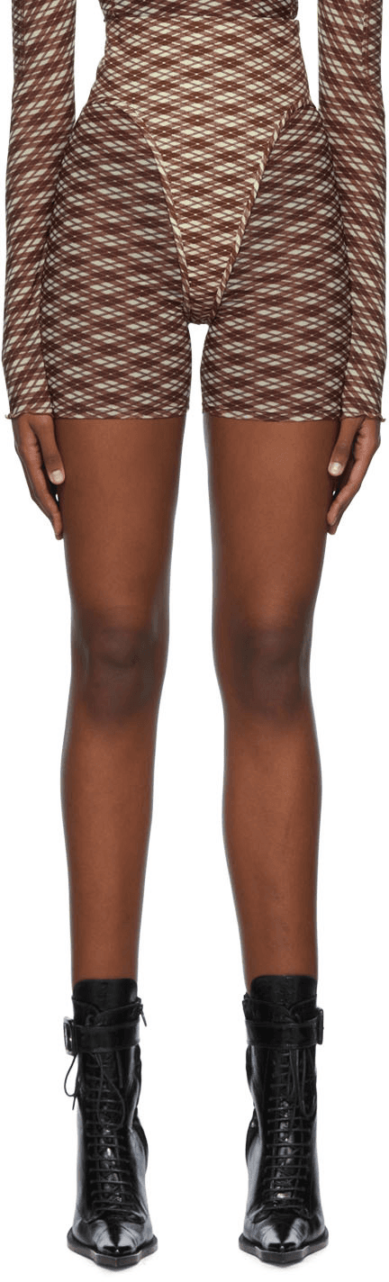 Brown Scythe Shorts - Image 1