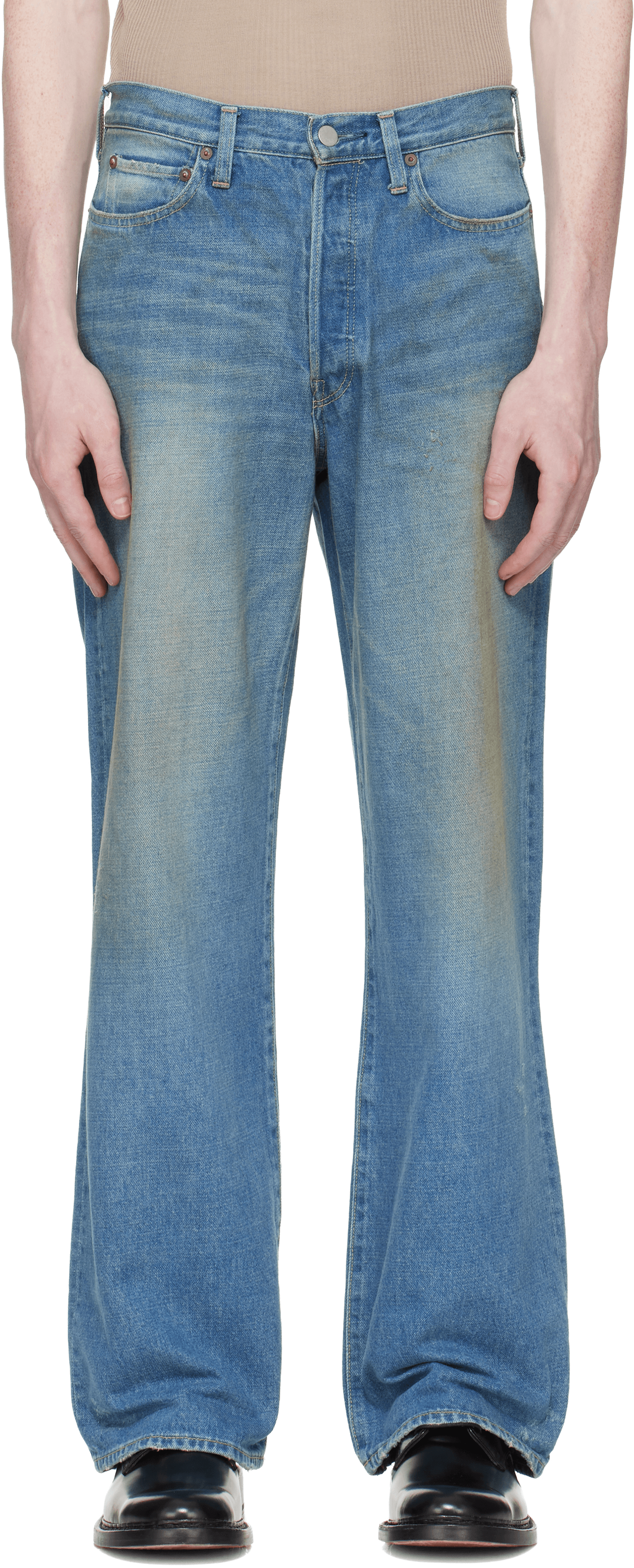 Blue Loose Jeans - Image 1