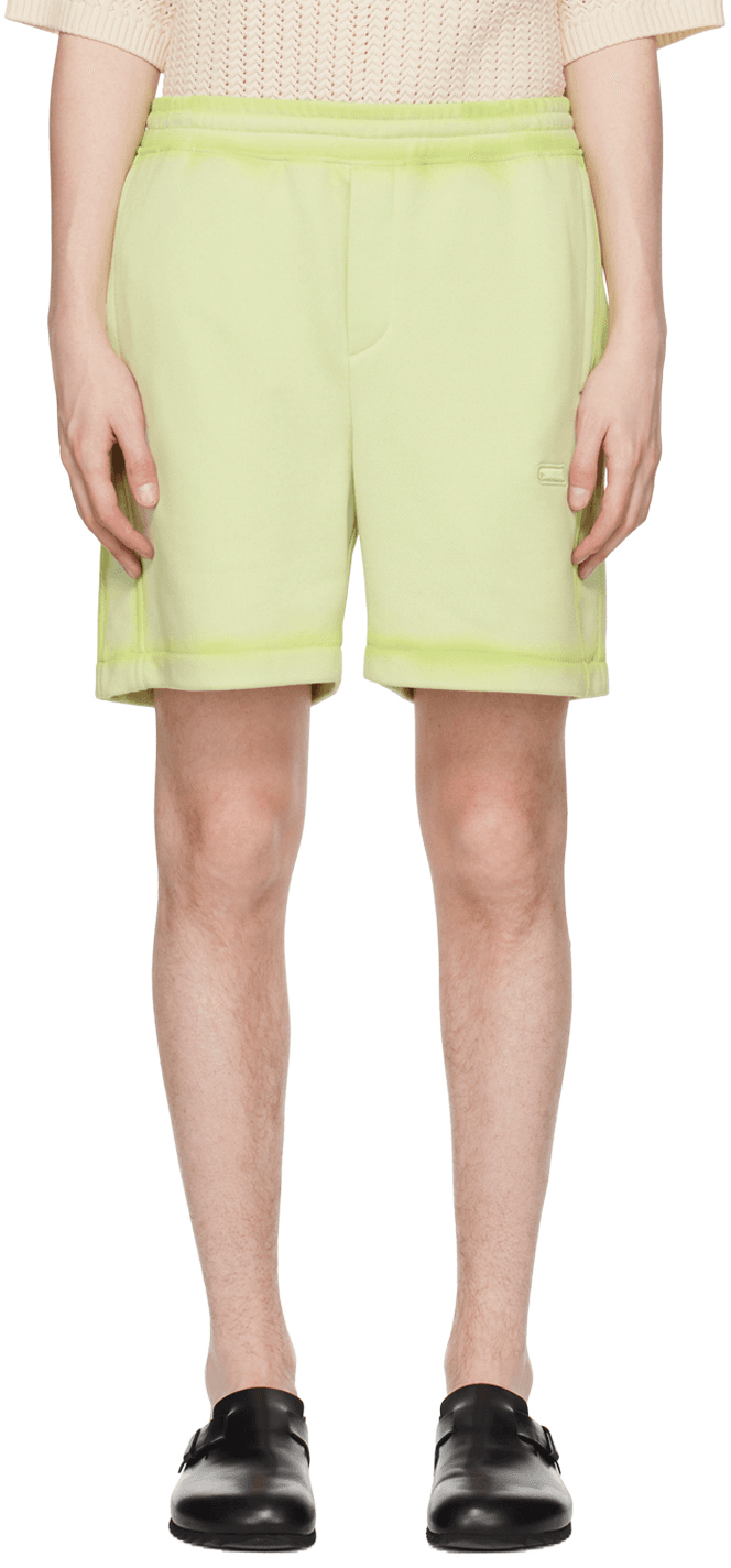 Green Four-Pocket Shorts - Image 1