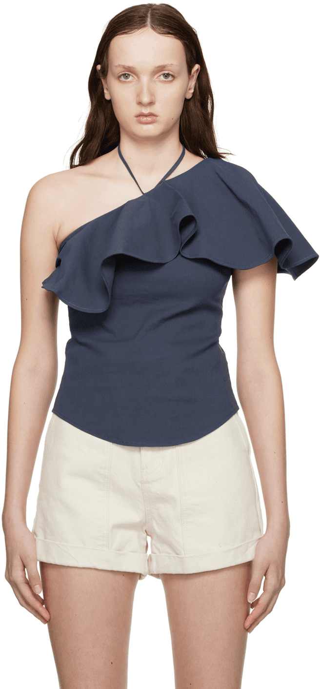 Blue Summer Night Tank Top - Image 1