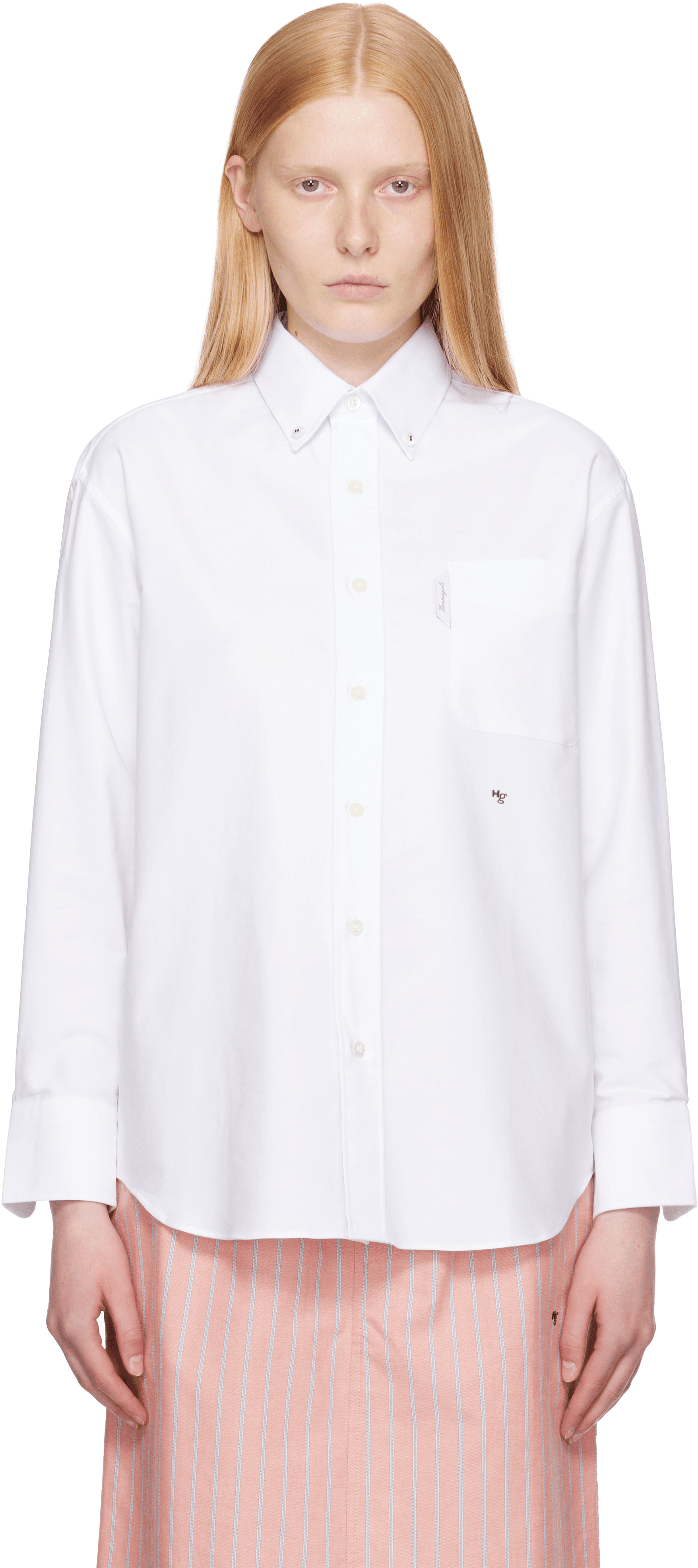 White Oxford Shirt - Image 1
