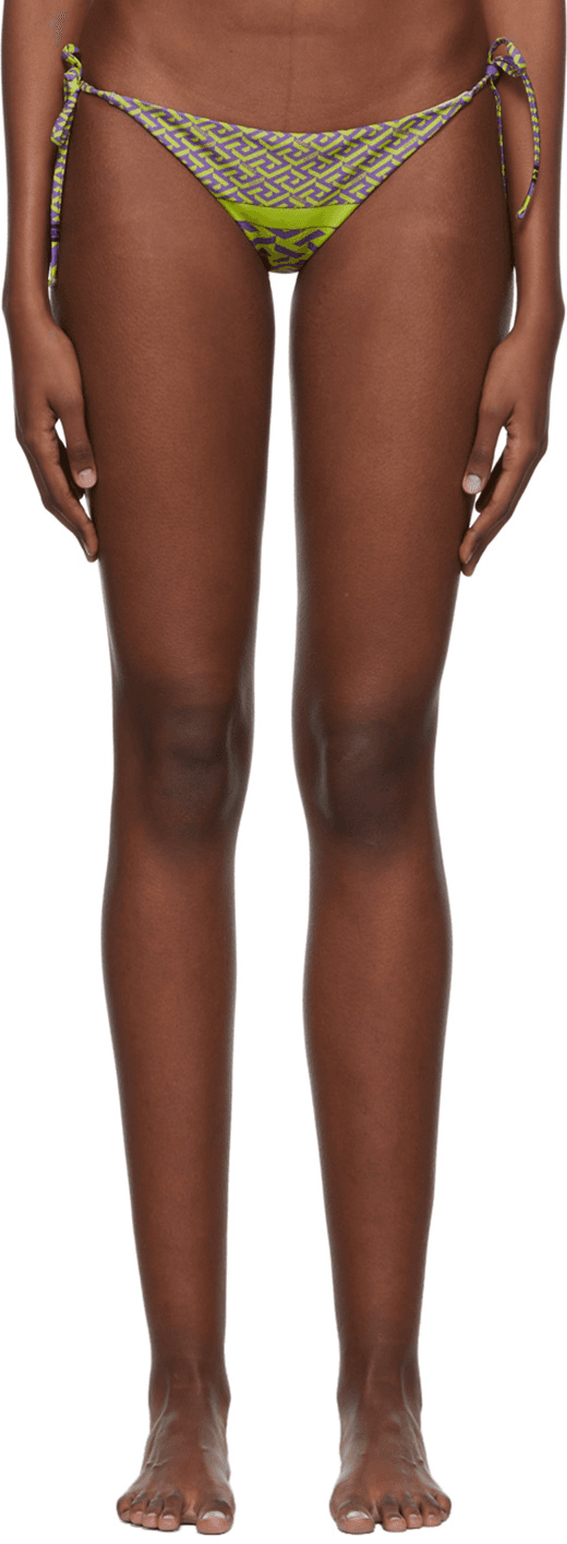 Green La Greca Bikini Bottom - Image 1