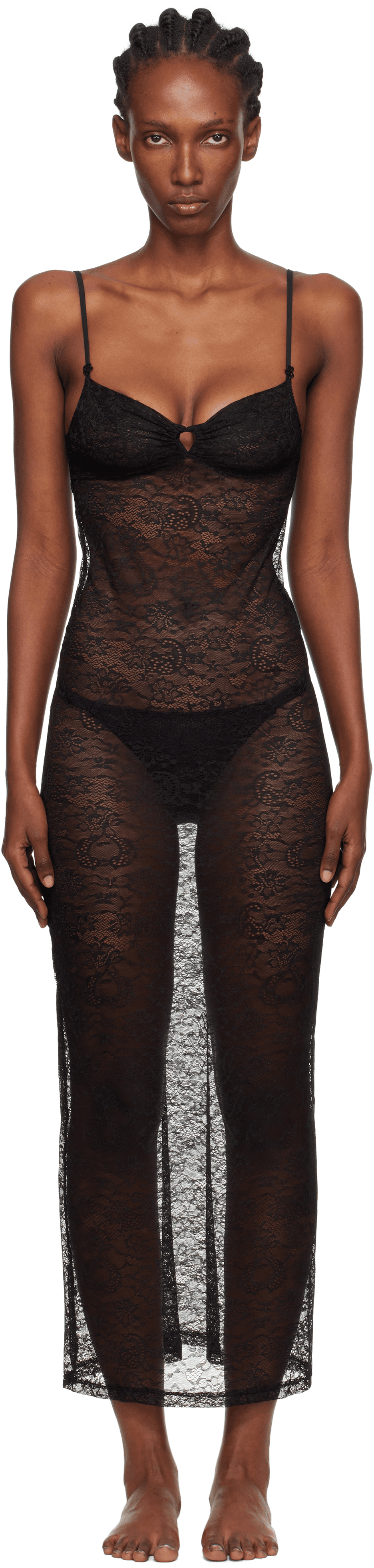 Black Alice Maxi Dress - Image 1