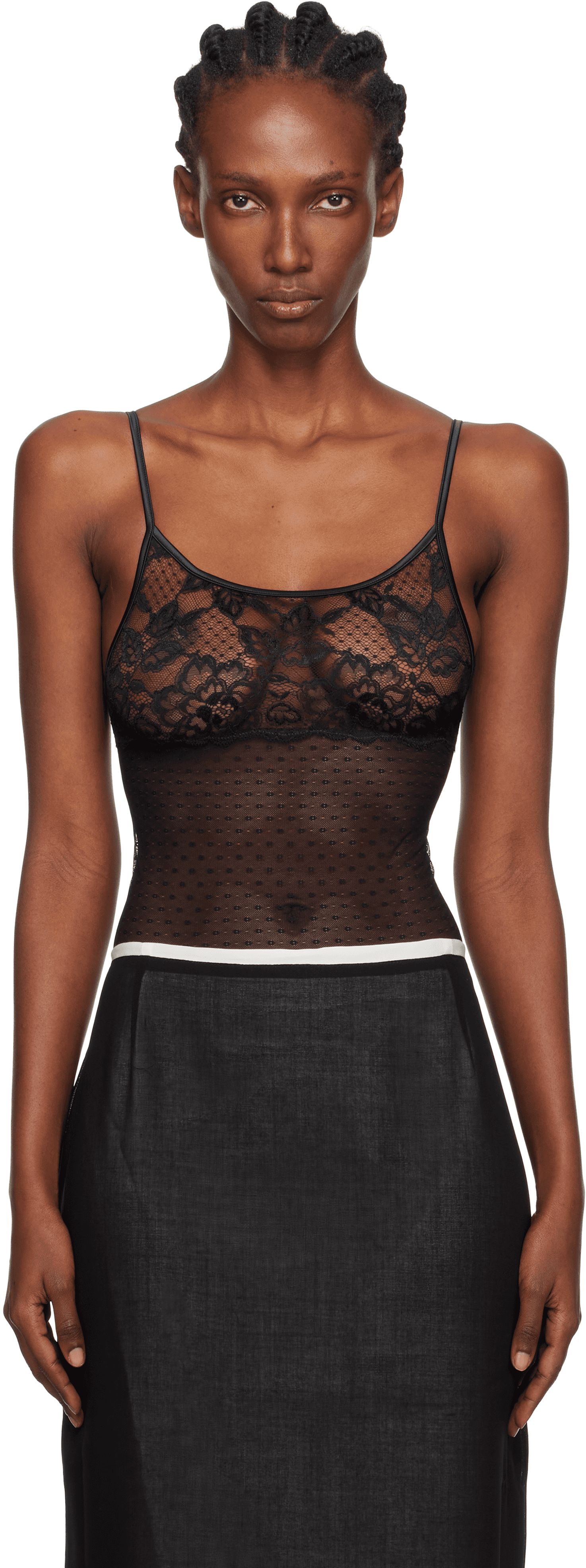 Black Tina Bodysuit - Image 1