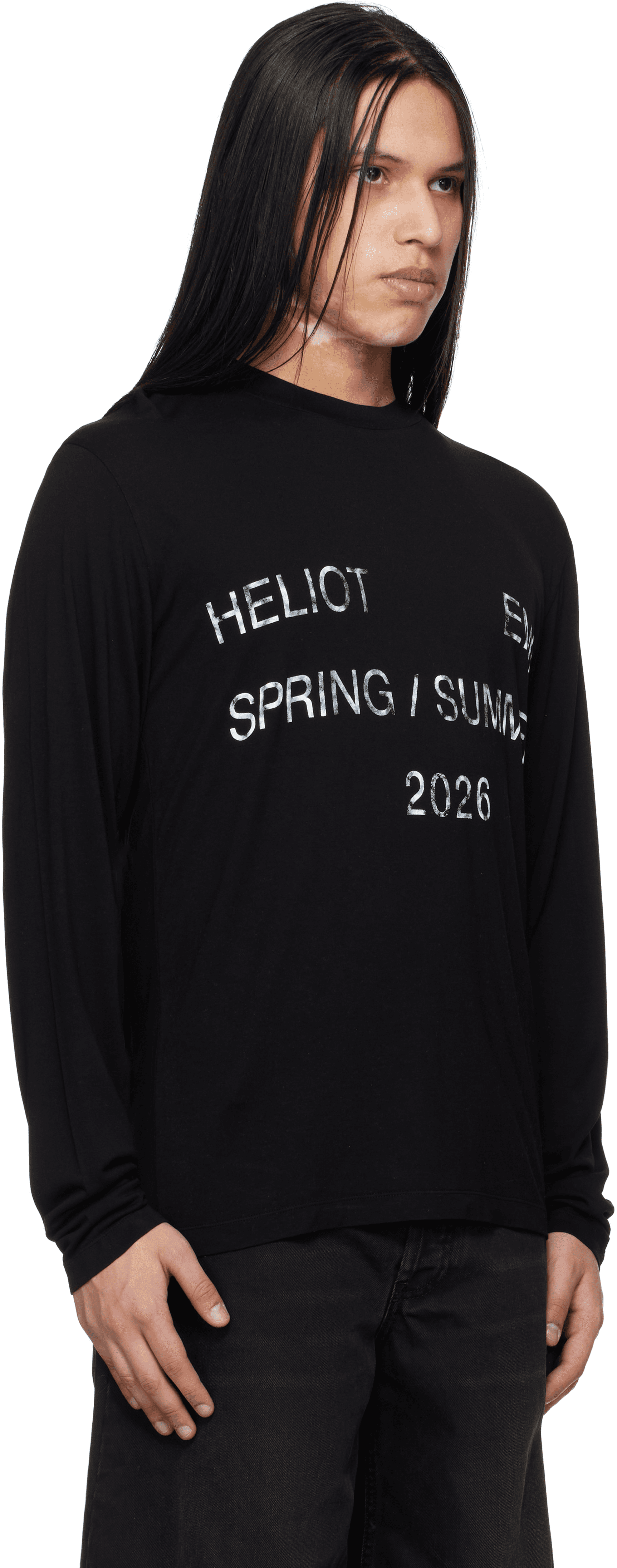 Black Overo L/S T-shirt - Image 1
