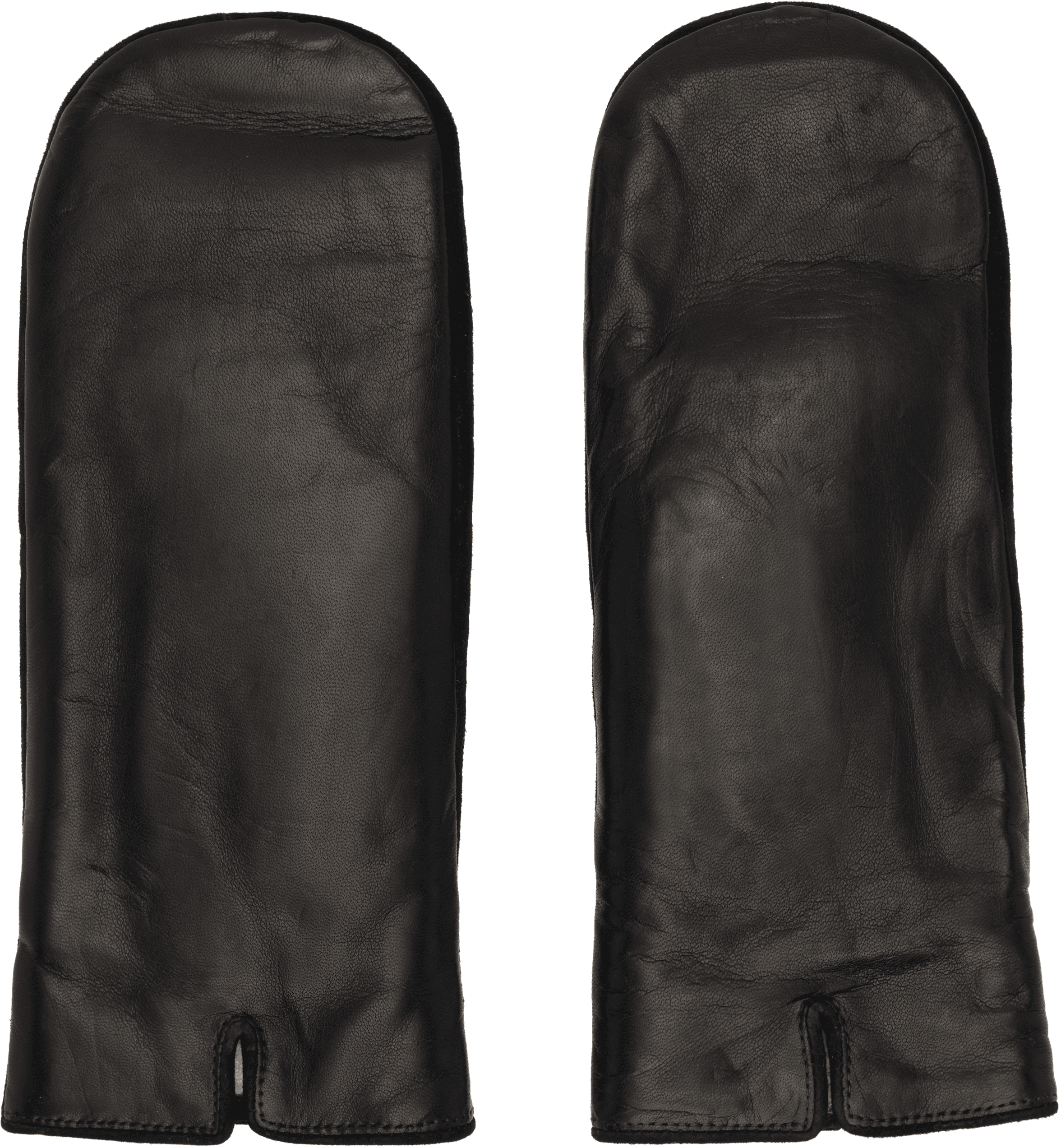 Black Essentials Mittens - Image 1