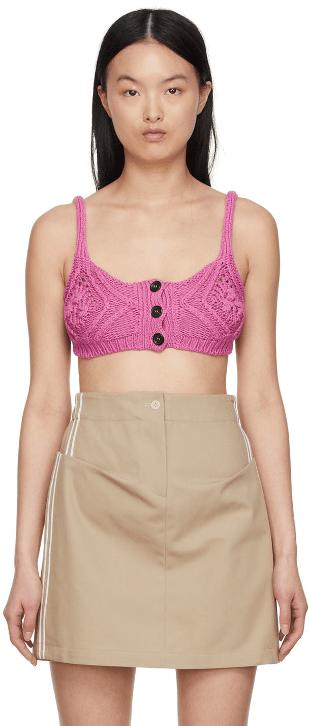 Pink Cotton Camisole - Image 1