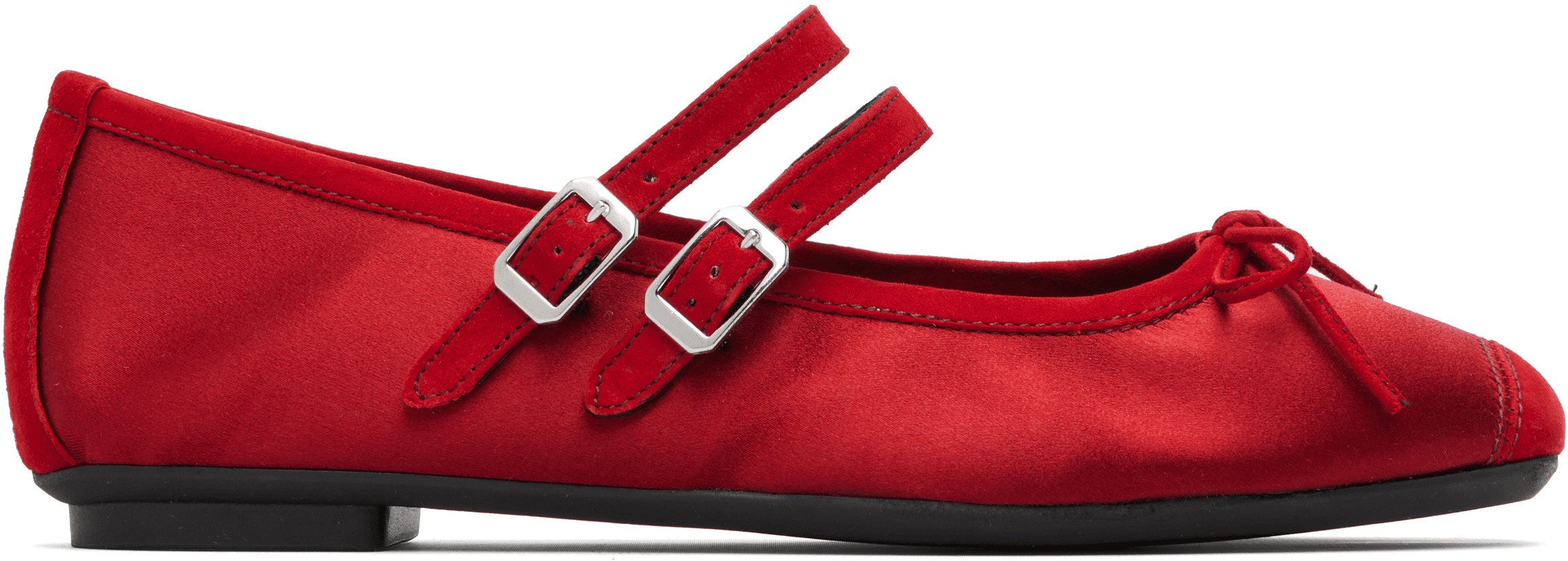 Red Reqins Edition Hemily Ballerina Flats - Image 1