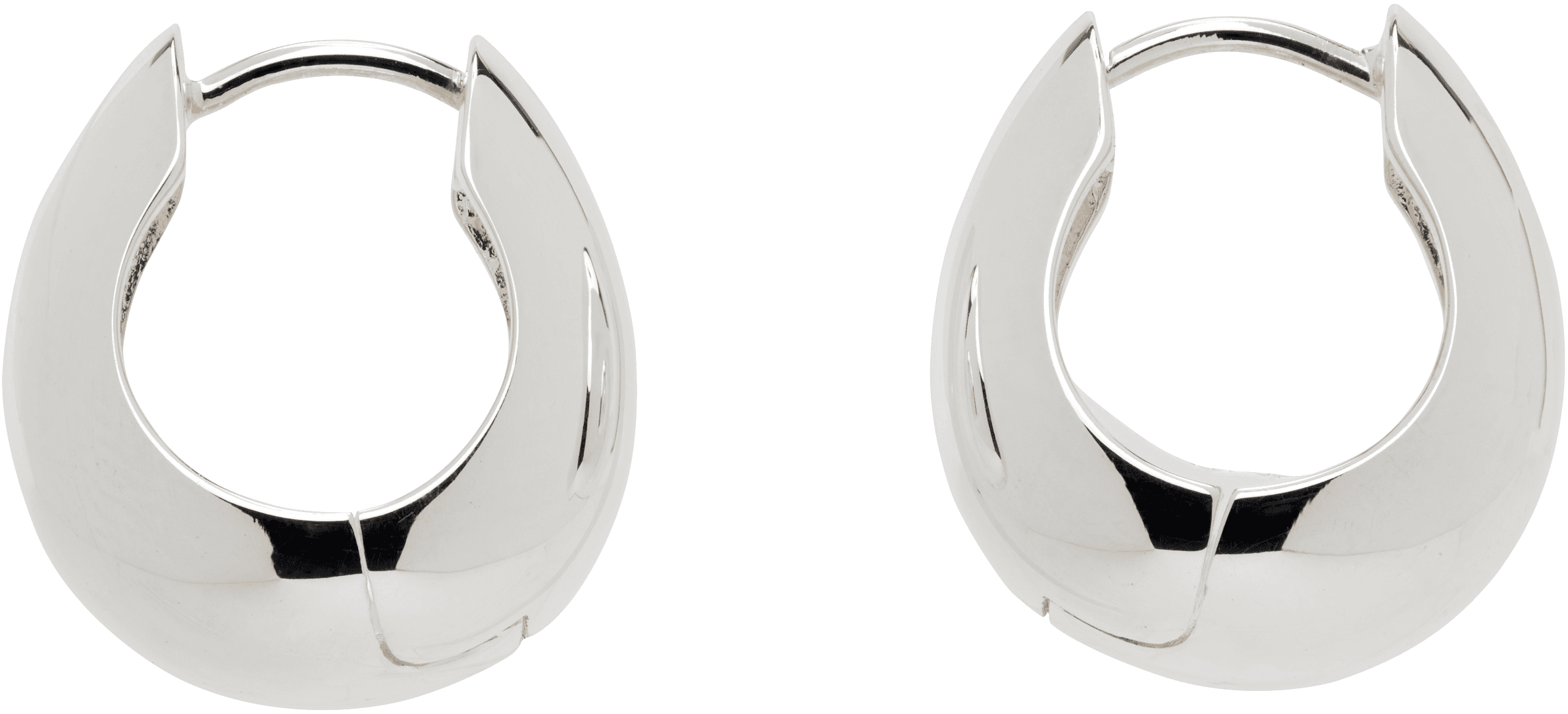 Hinged Hoop Earrings - Image 1