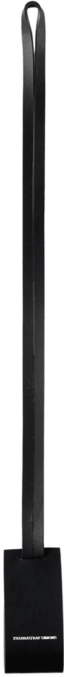 Black Leather Keychain - Image 1