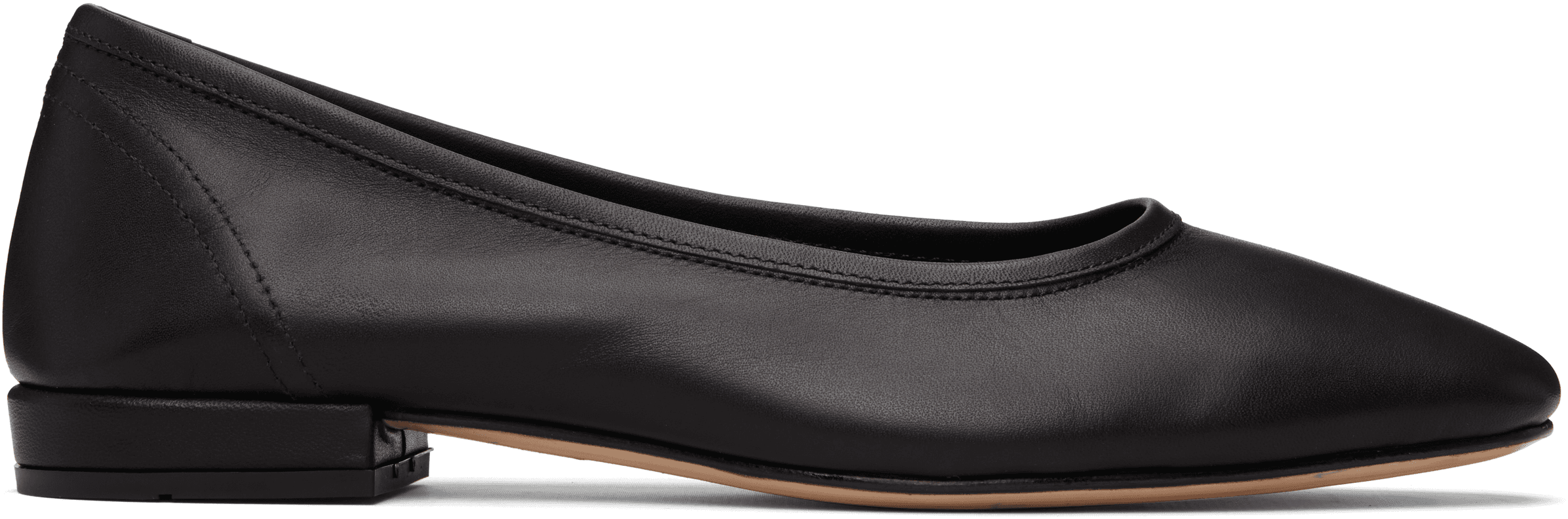 Black Serafina Ballerina Flats - Image 1