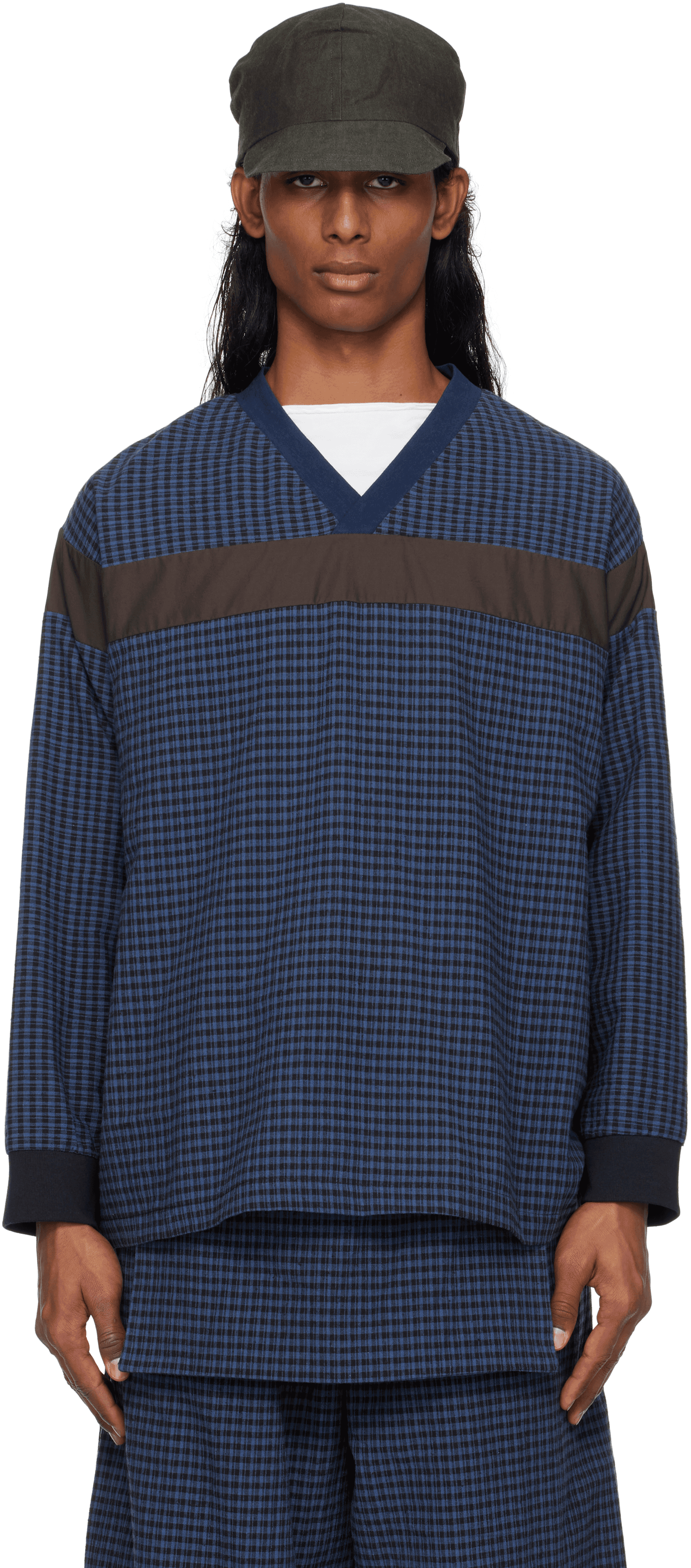 SSENSE Exclusive Navy Staff Top - Image 1