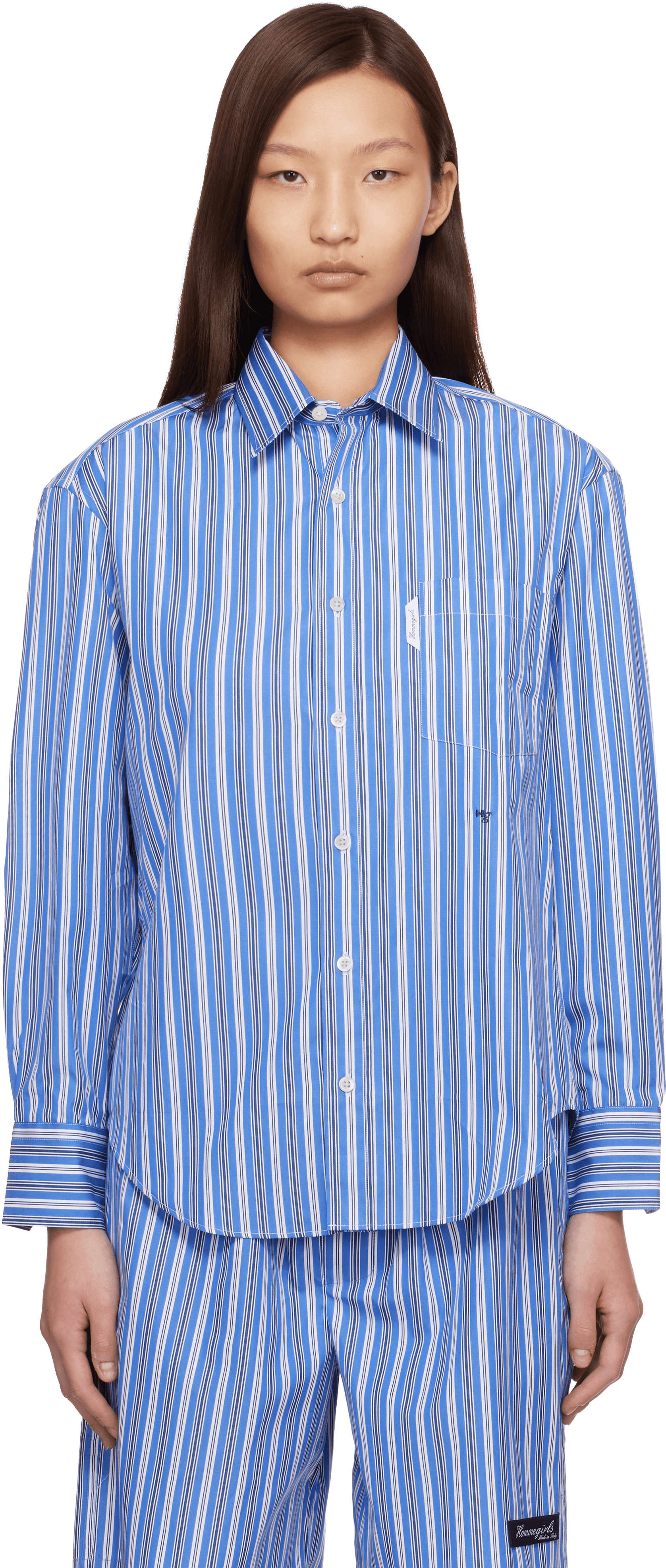 Blue Oxford Shirt - Image 1