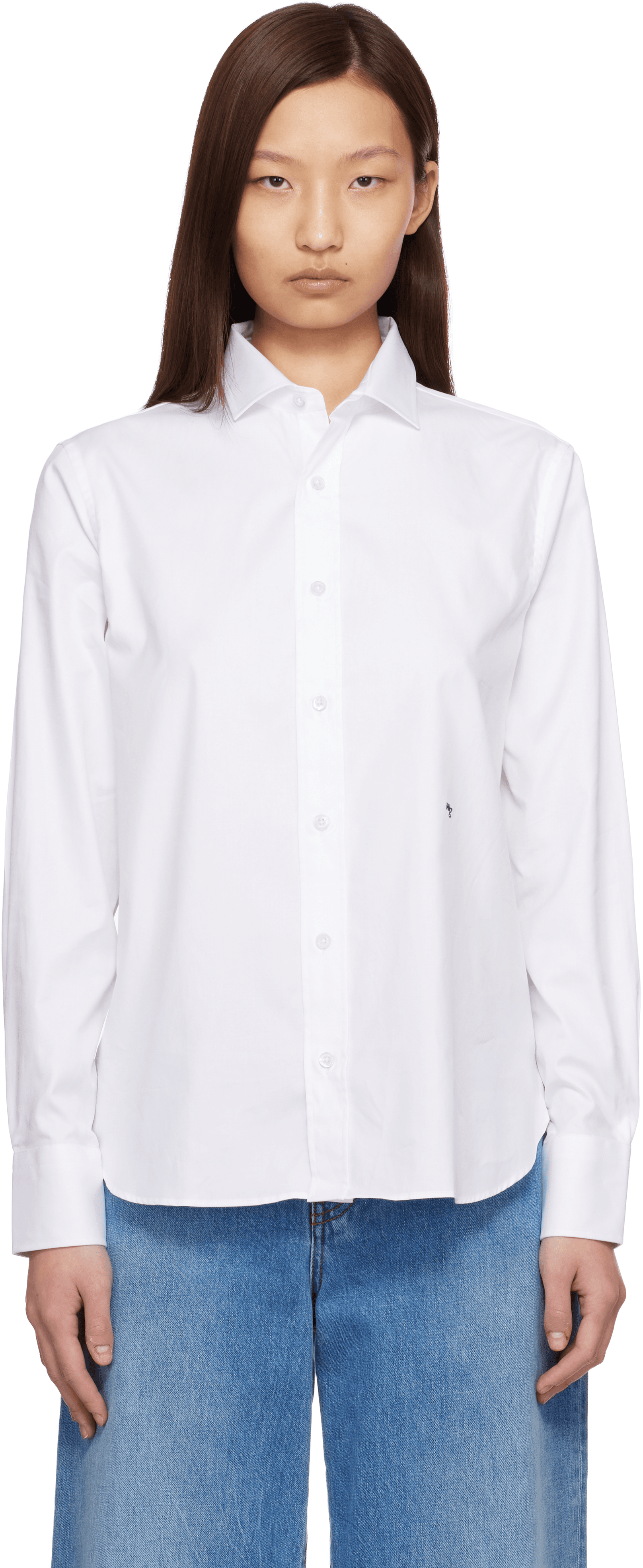 White Classic Shirt - Image 1