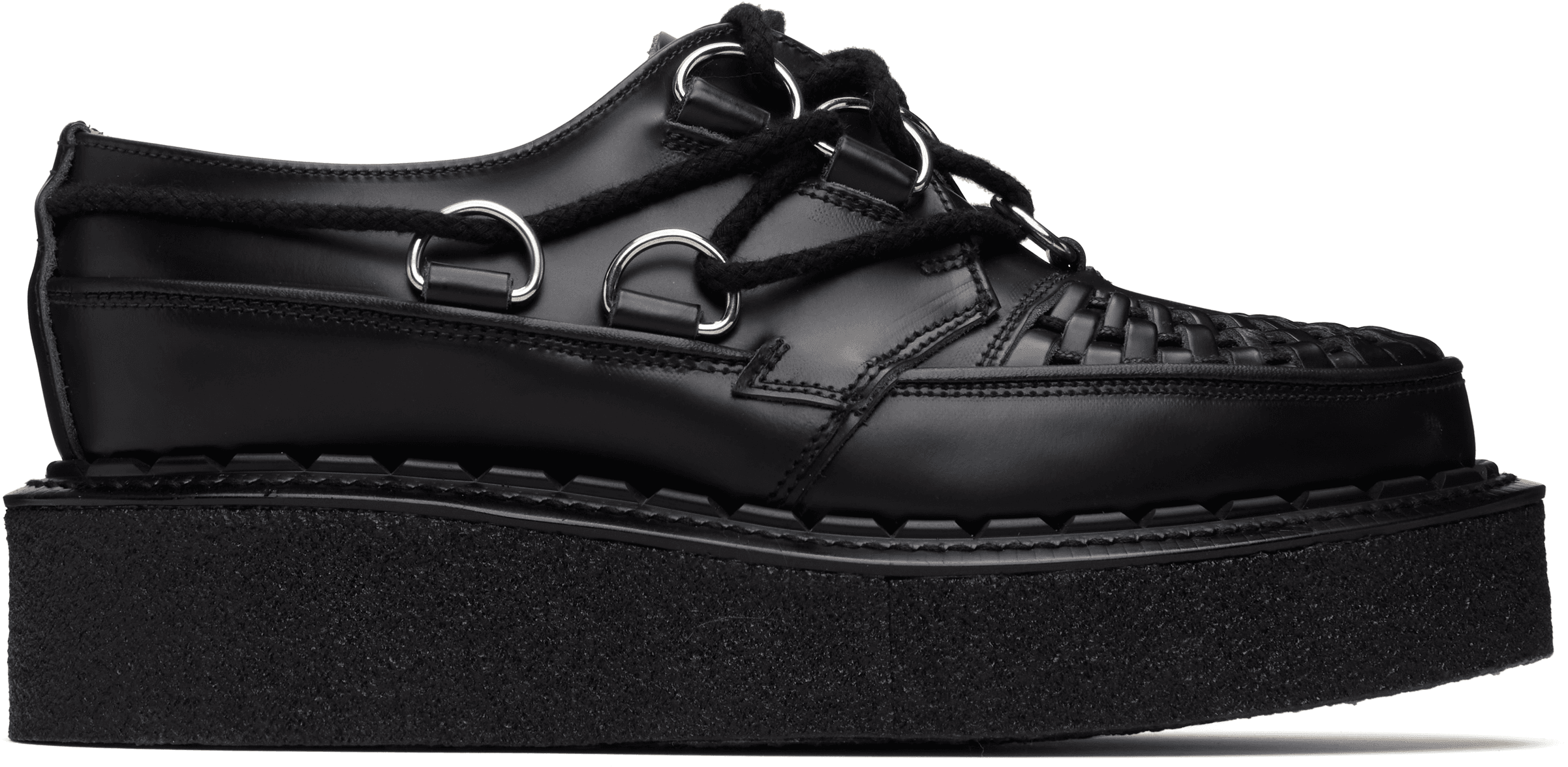 Black D-Ring Tie Skipton Derbys - Image 1