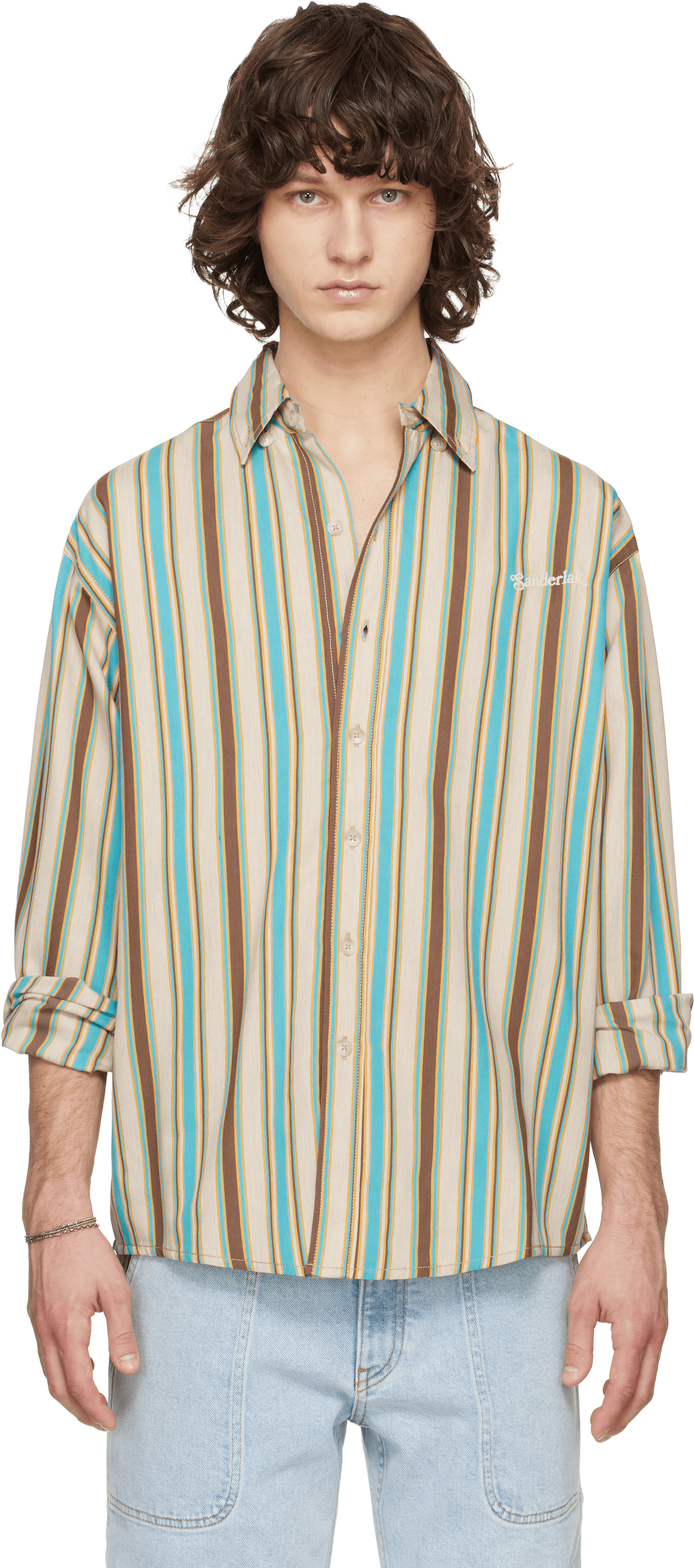 Beige Oversized Shirt - Image 1