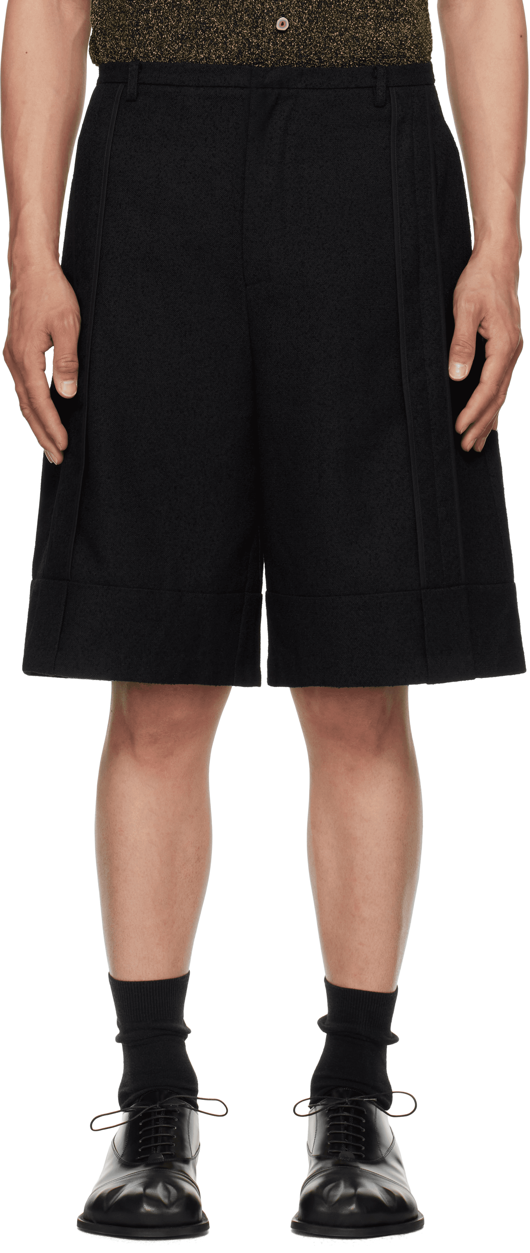 Black Vasto Product. 94 Shorts - Image 1
