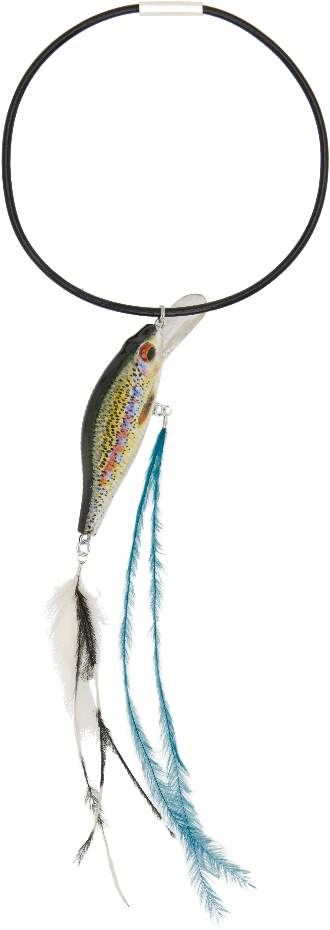 Multicolor Fish Lure Keychain - Image 1