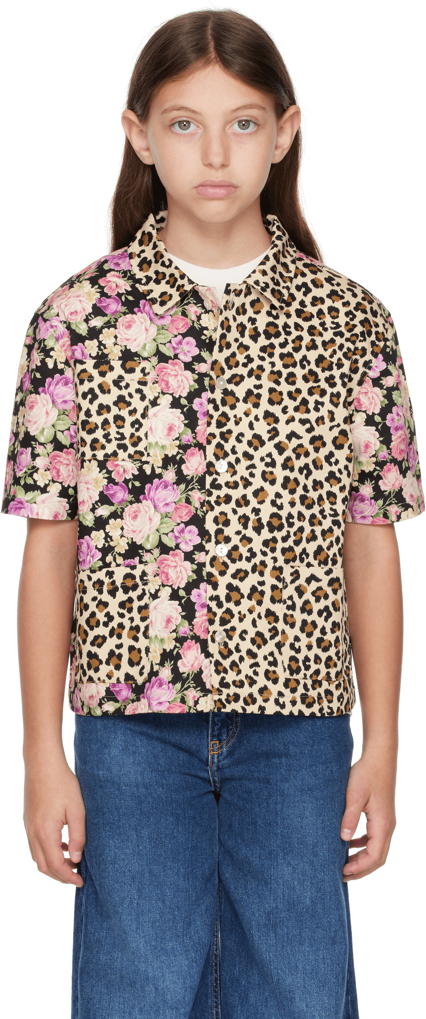 SSENSE Exclusive Kids Multicolor Two Tine 5Pin Shirt - Image 1